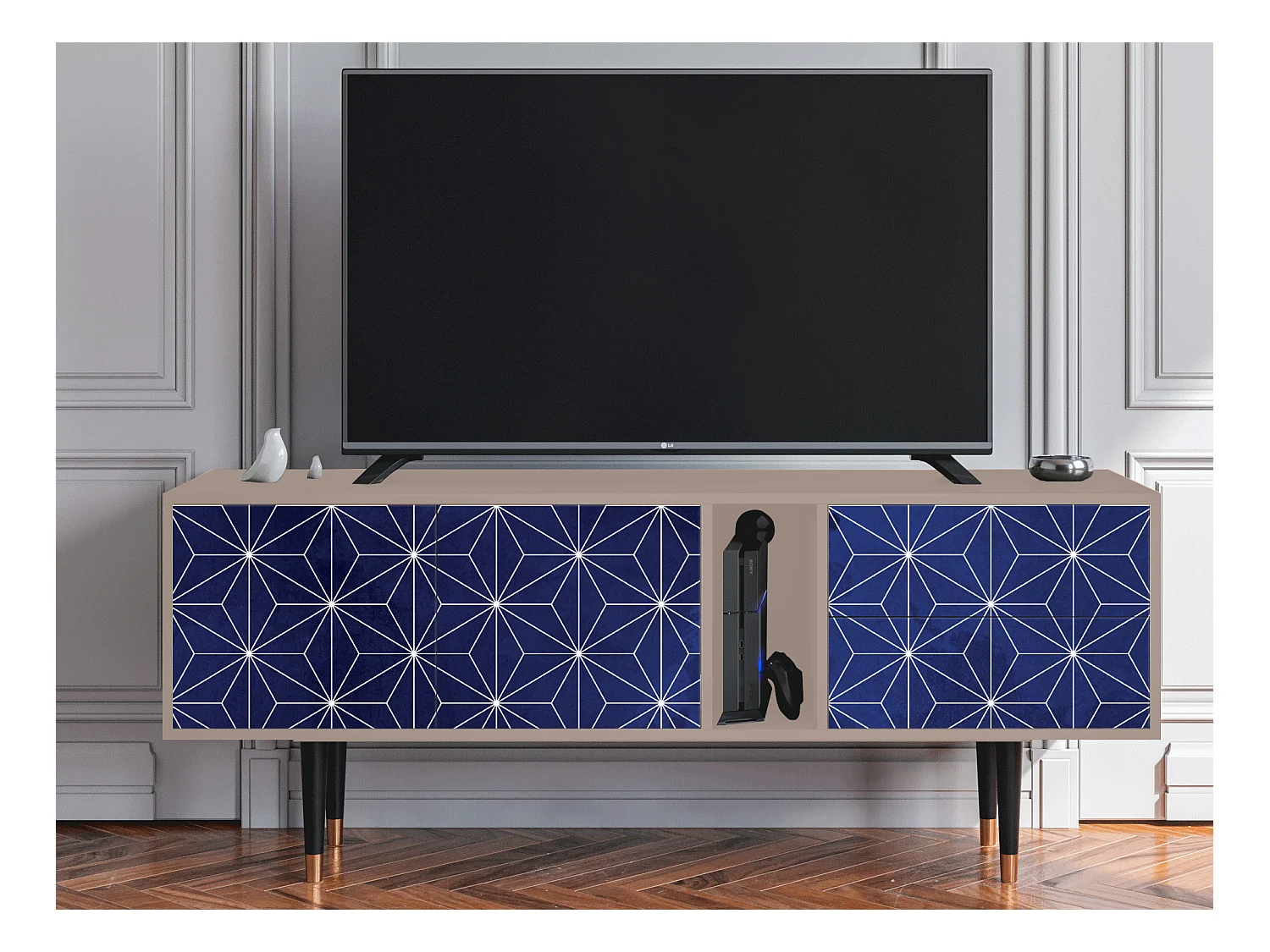 Meuble TV - 170х69х48 cm - T1 - Milky Way, Latte