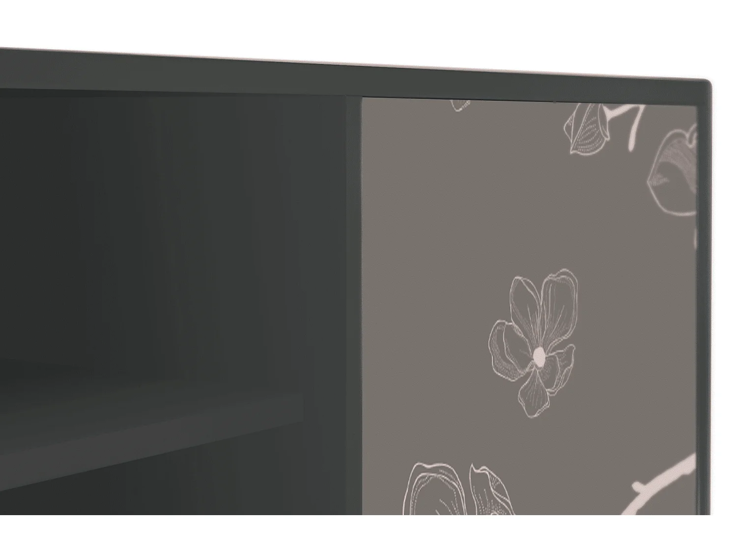 TV-meubel - 170х69х48 cm - T2 - Cherry Blossom, Antraciet