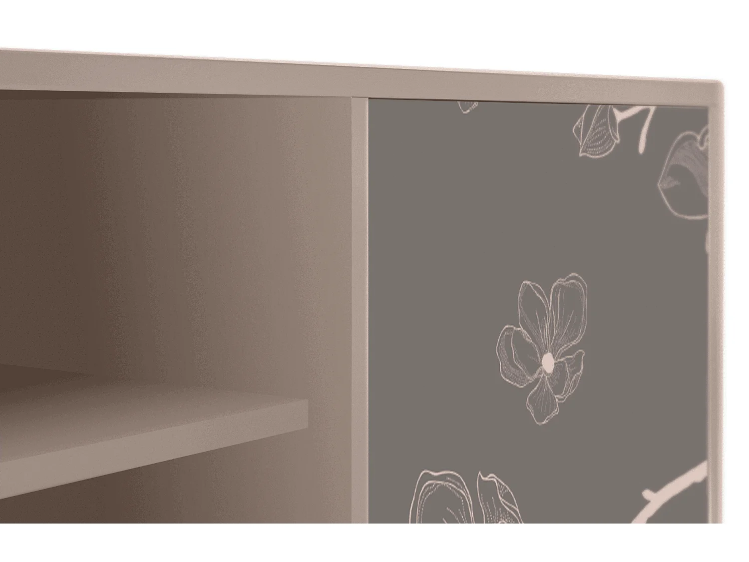 Meuble TV - 170х69х48 cm - T2 - Cherry Blossom, Latte