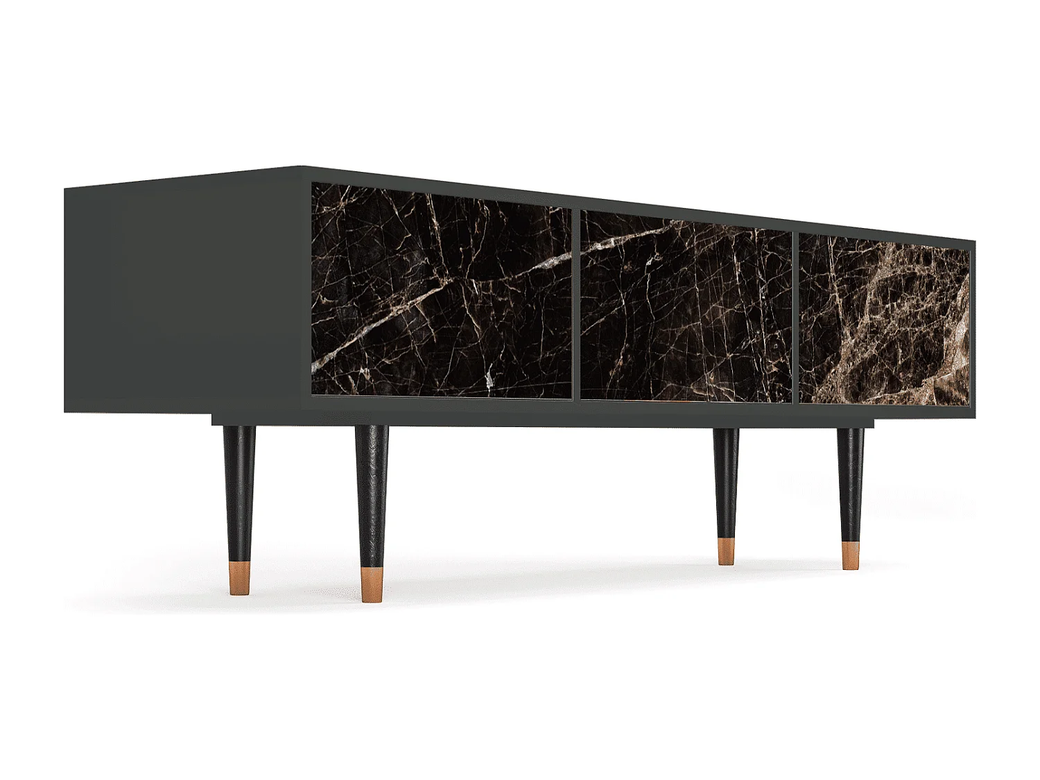 TV-meubel - 170х59х48 cm - T4 - Night Abyss, Antraciet