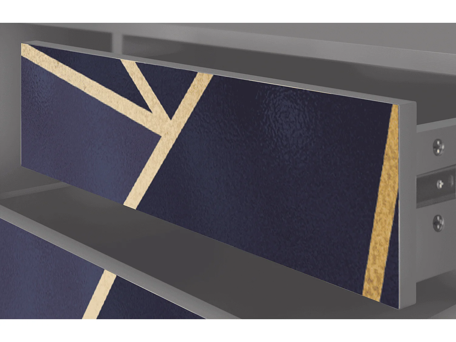 TV-meubel - 170х59х48 cm - T4 - The Amethyst, Grijs