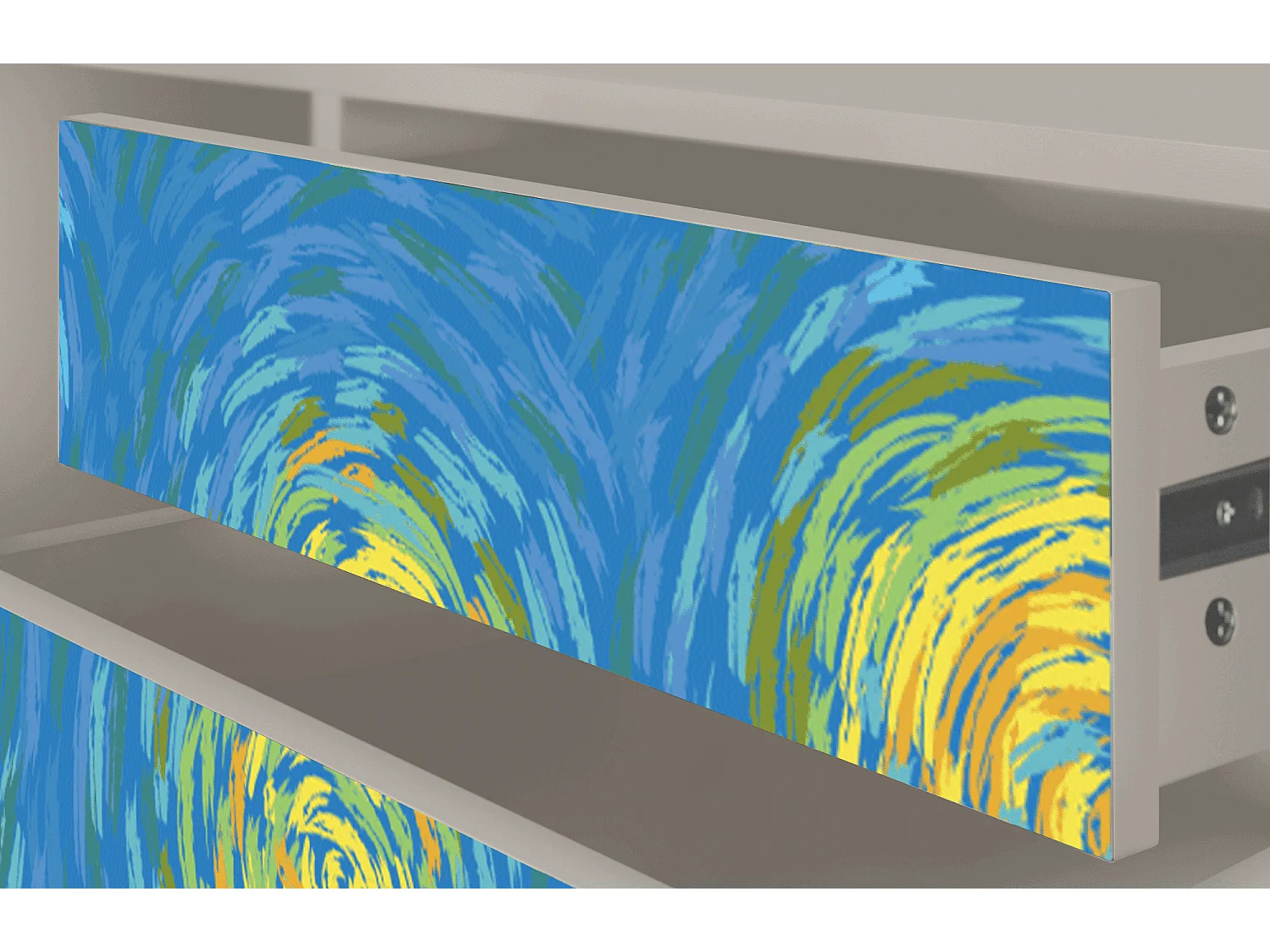 Mueble de TV - 170х59х48 cm - T4 - Van Gogh Lights, Areia