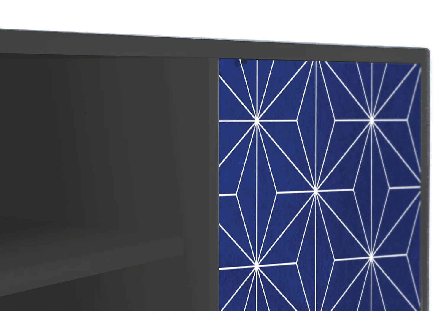 TV-meubel - 170х69х48 cm - T2 - Milky Way, Antraciet