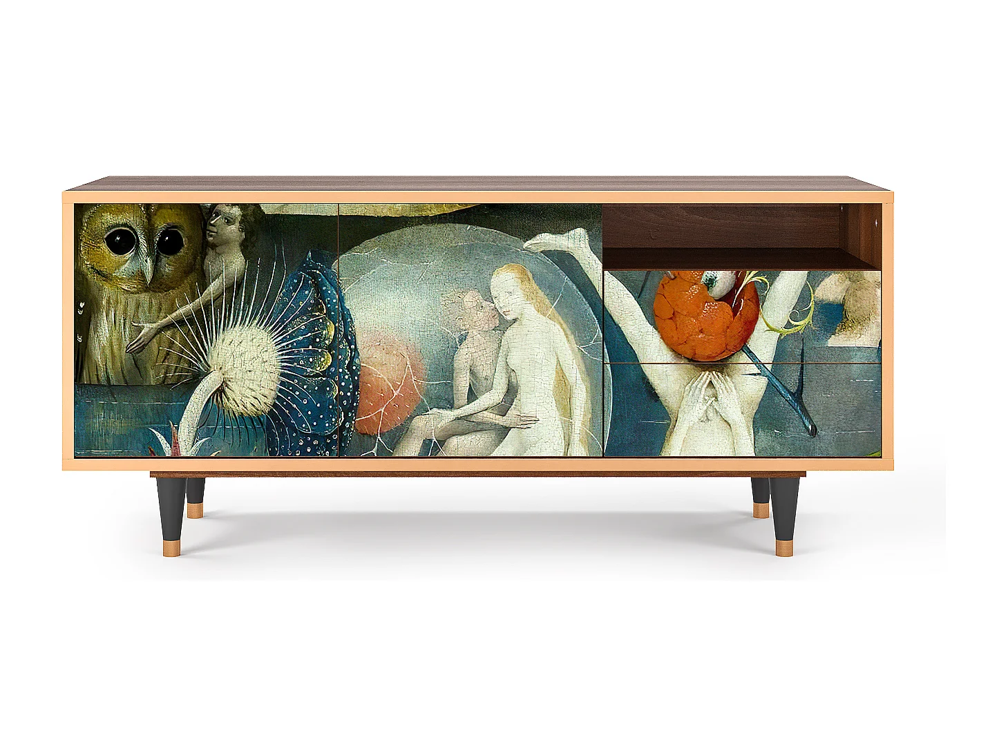 TV-Möbel - 125х56х41 cm - T7 - The Garden Of by Bosch, Walnuss