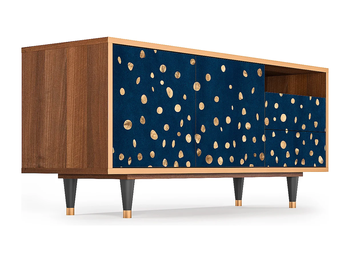 Mobile TV - 125х56х41 cm - T7 - Night Skies, Noce