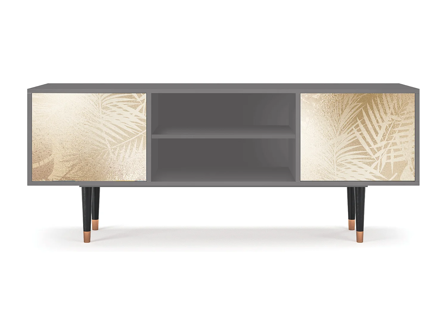 Meuble TV - 170х69х48 cm - T2 - Plant of the Dessert, Gris