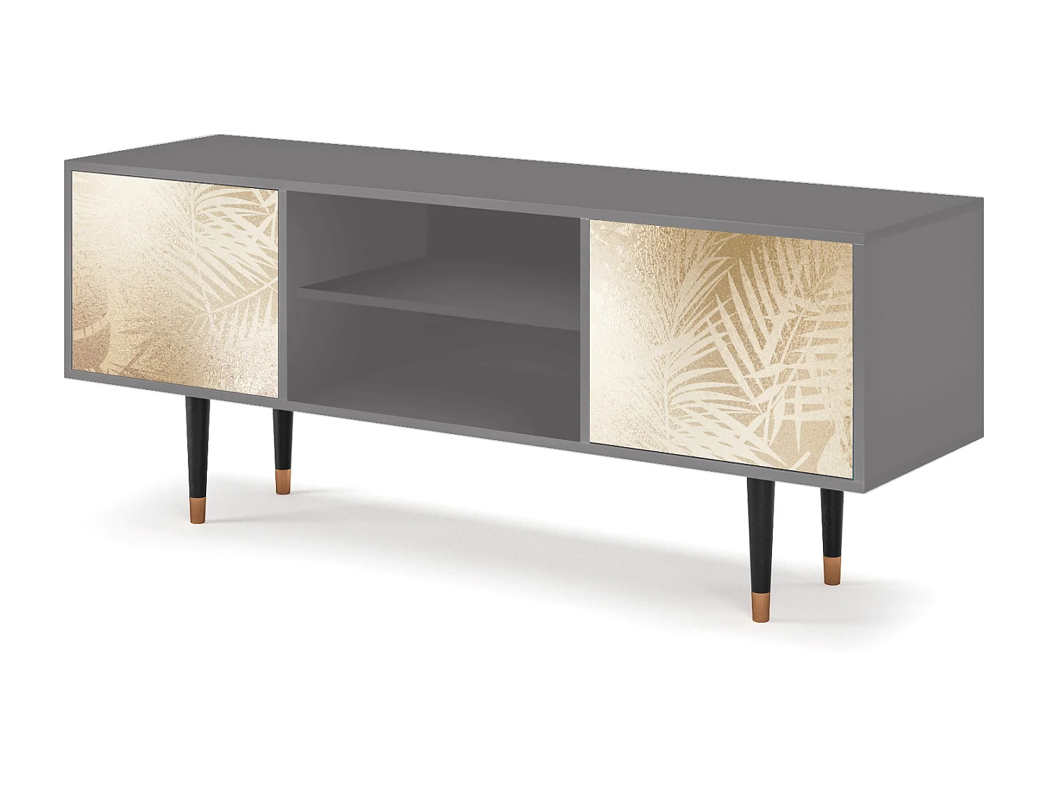 Meuble TV - 170х69х48 cm - T2 - Plant of the Dessert, Gris