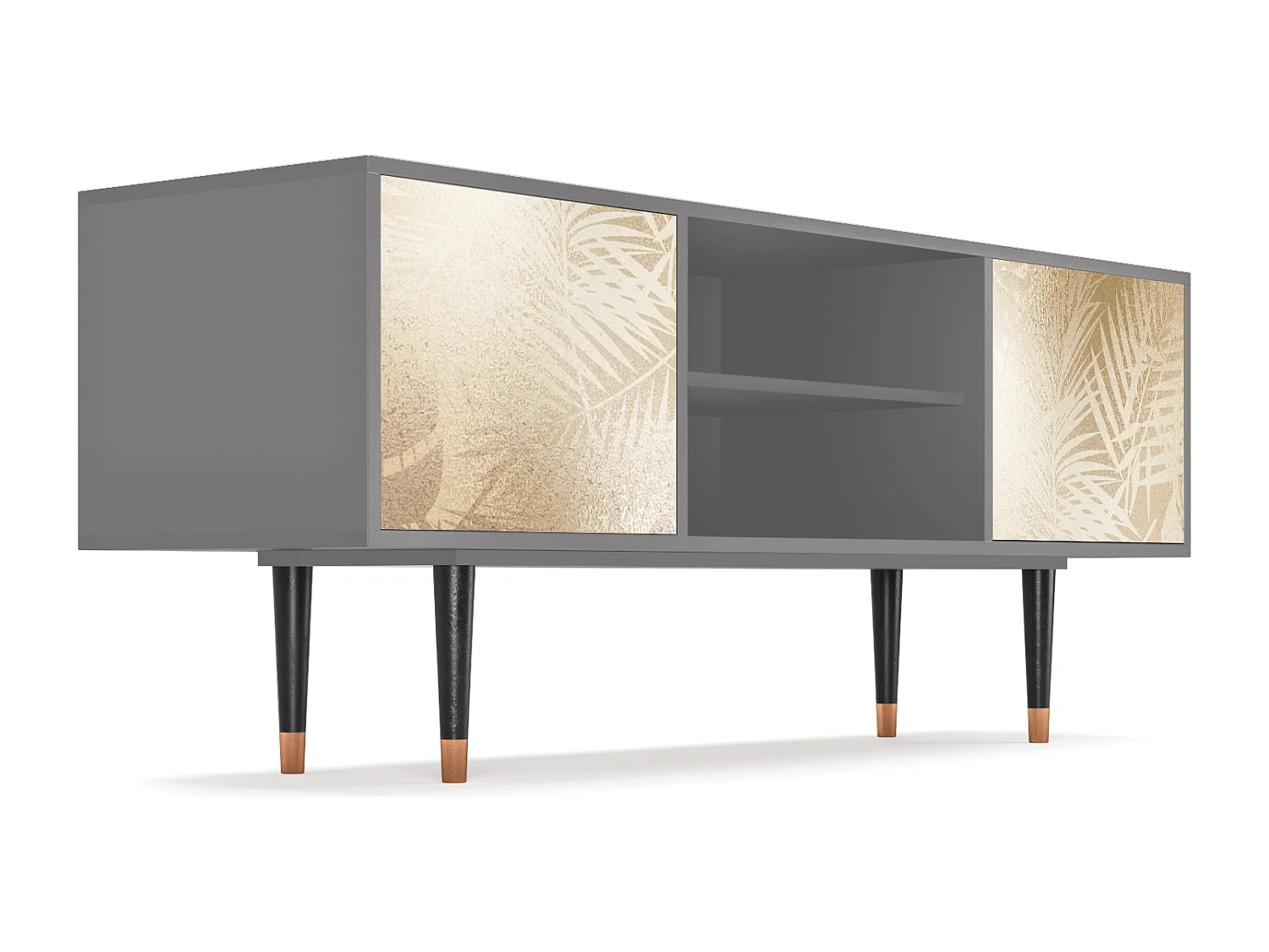 Mobile TV - 170х69х48 cm - T2 - Plant of the Dessert, Grigio