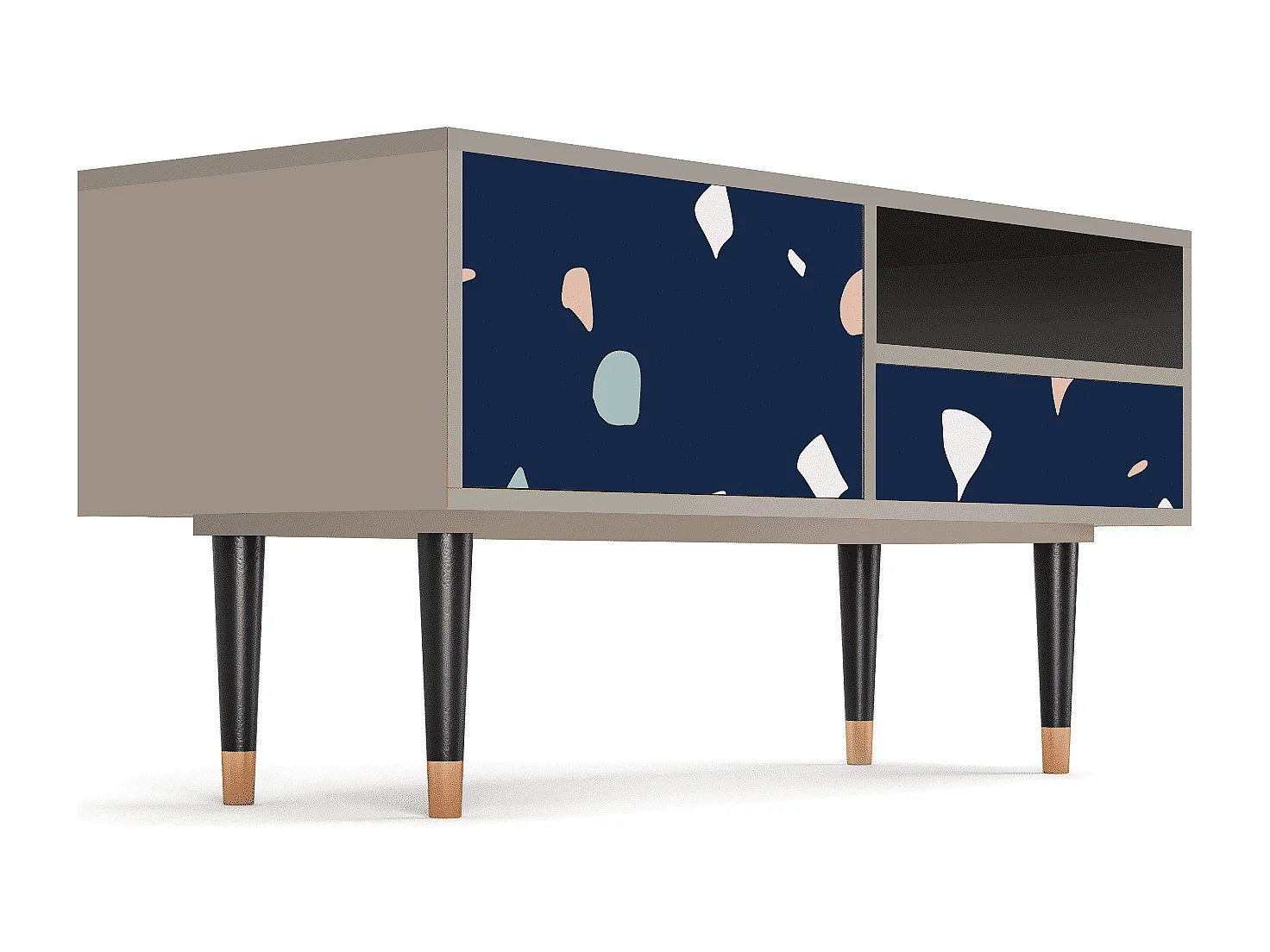 TV-Möbel - 115х59х48 cm - T3 - Space Satellites, Sand