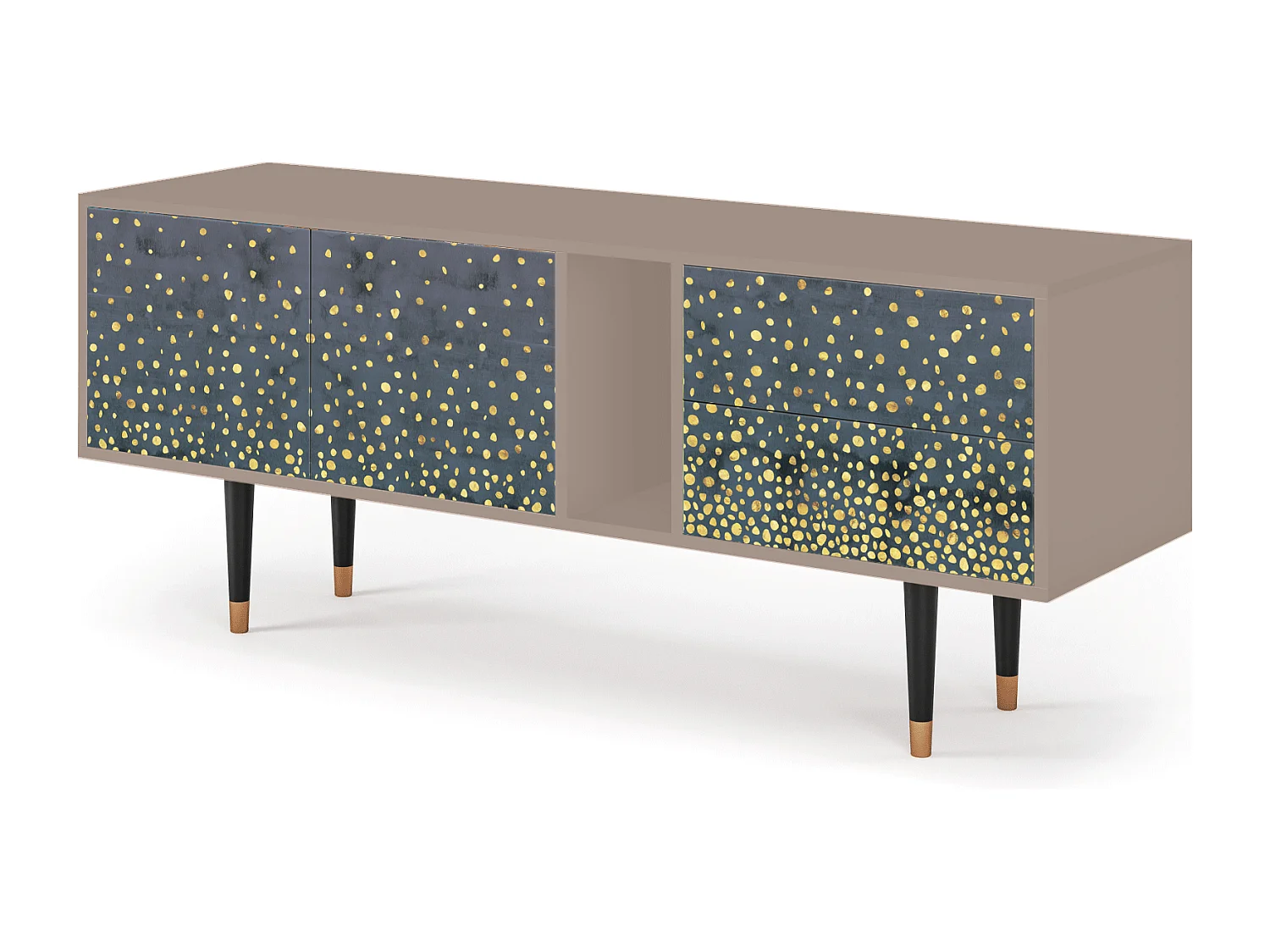 TV-Möbel - 170х69х48 cm - T1 - Foggy Lights, Latte