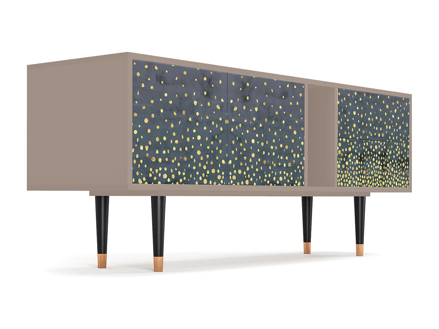 TV-Möbel - 170х69х48 cm - T1 - Foggy Lights, Latte