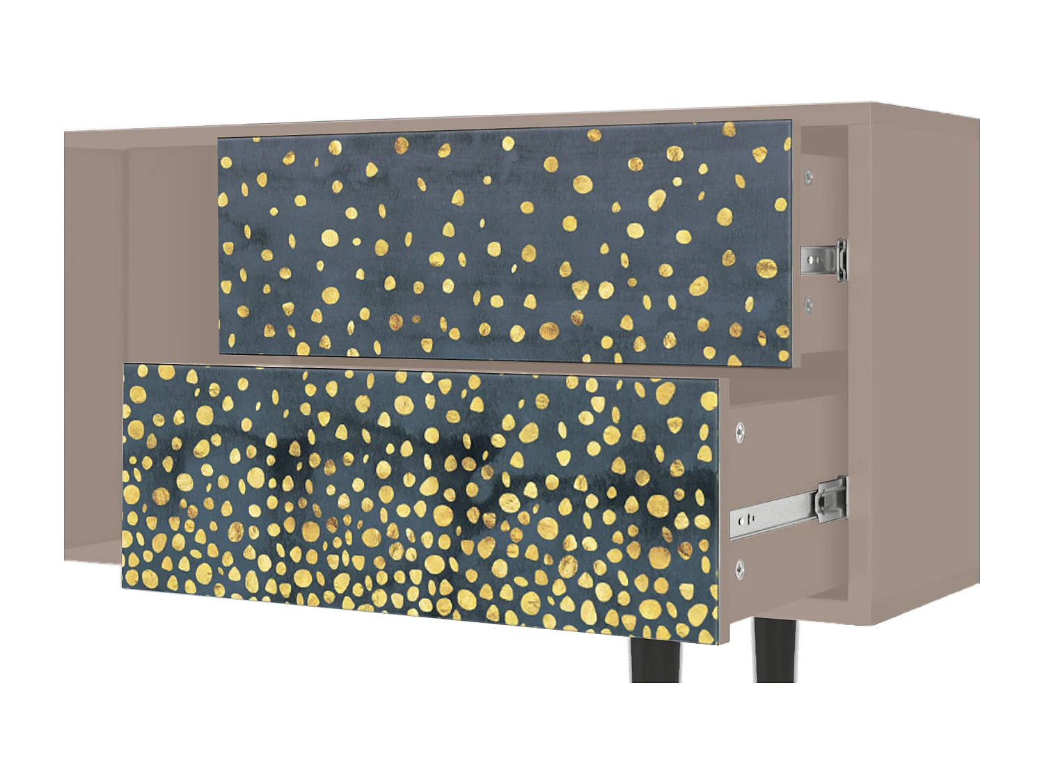 TV-Möbel - 170х69х48 cm - T1 - Foggy Lights, Latte