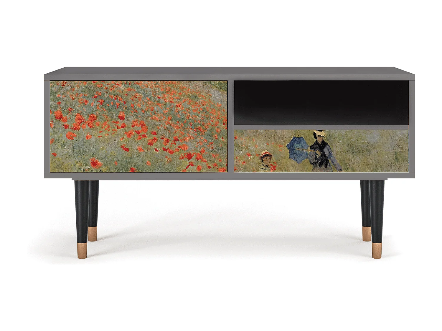 TV-Möbel - 115х59х48 cm - T3 - The Poppy Field   , Sand