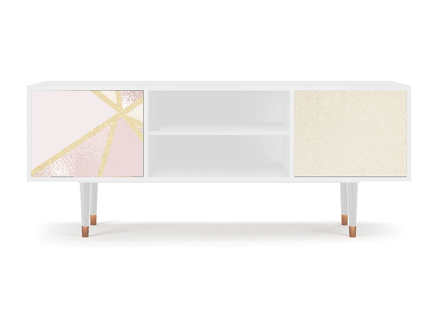 Meuble TV - 170х69х48 cm - T2 - Cosmopolitan Diva, Blanc