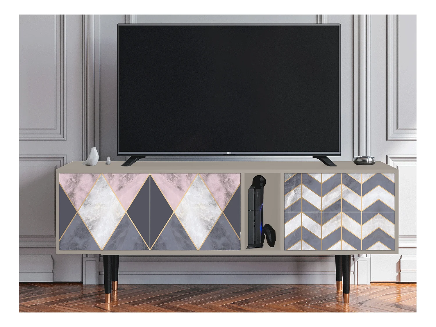 Meuble TV - 170х69х48 cm - T1 - Ideal Harmony, Sable