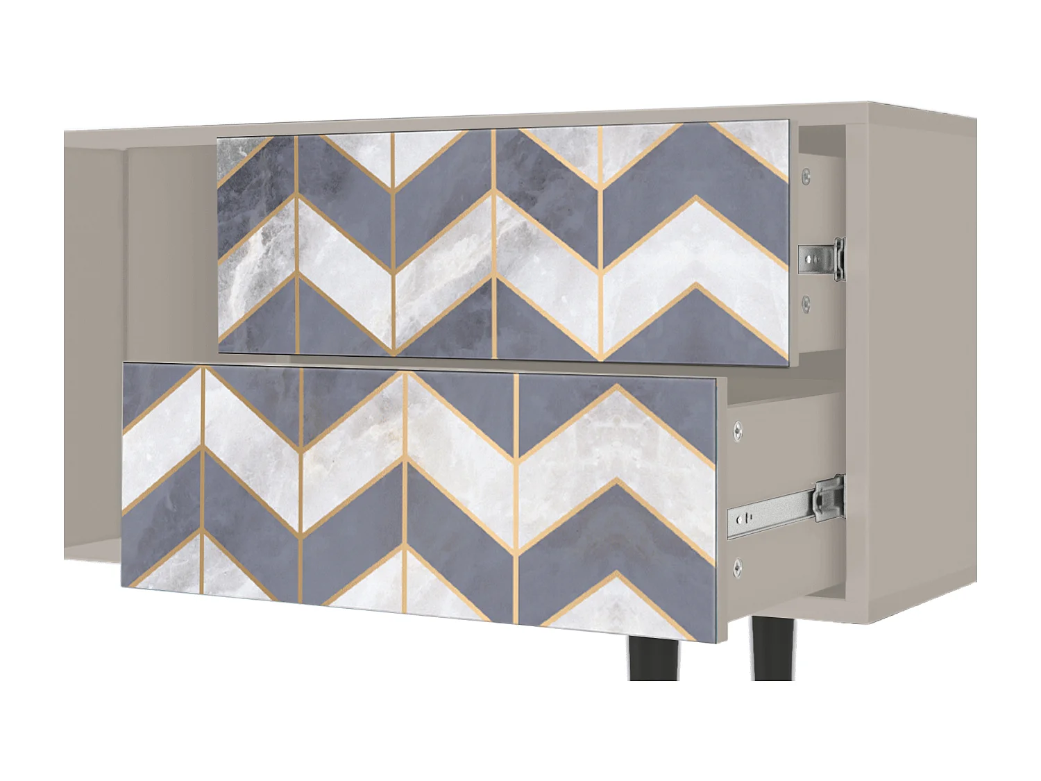 Meuble TV - 170х69х48 cm - T1 - Ideal Harmony, Sable