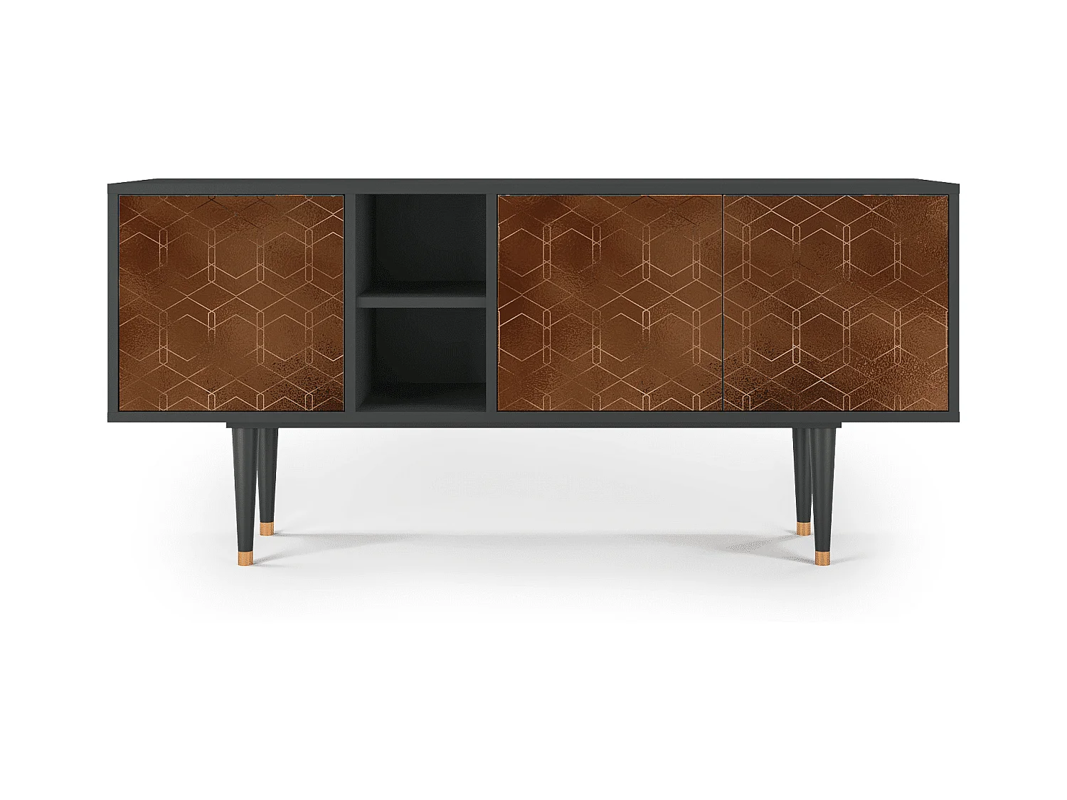 TV-Möbel - 150х69х41 cm - T5 - Chocolate Bar, Anthrazit