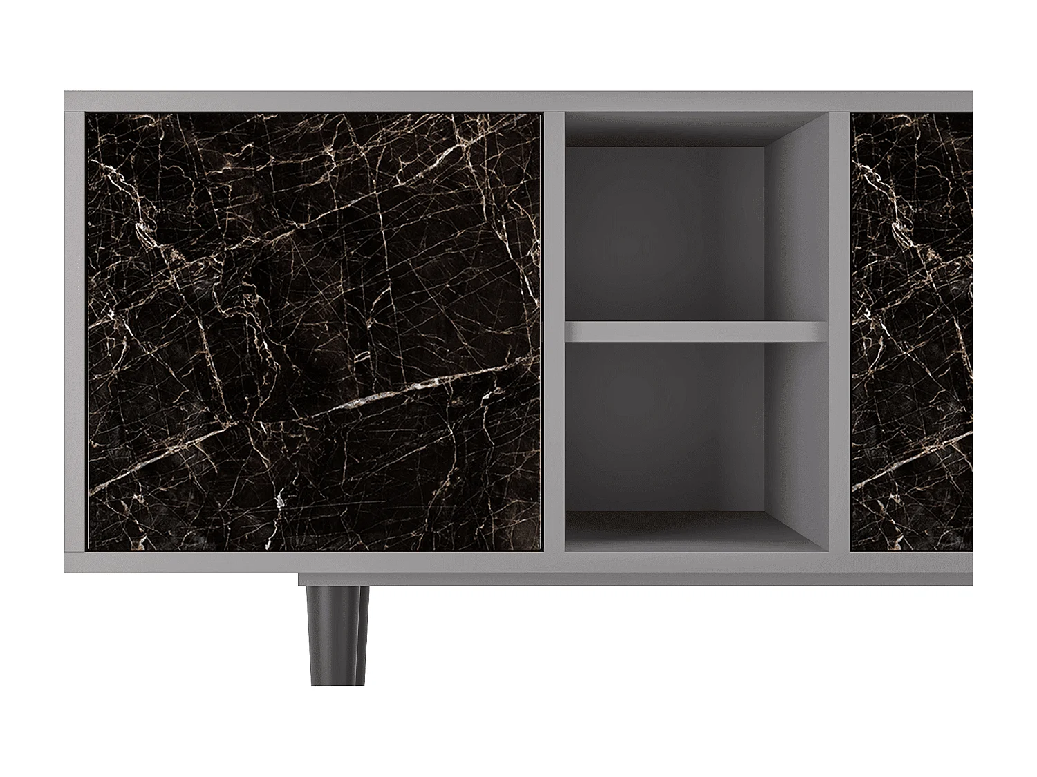 Mobile TV - 150х69х41 cm - T5 - Night Abyss, Grigio