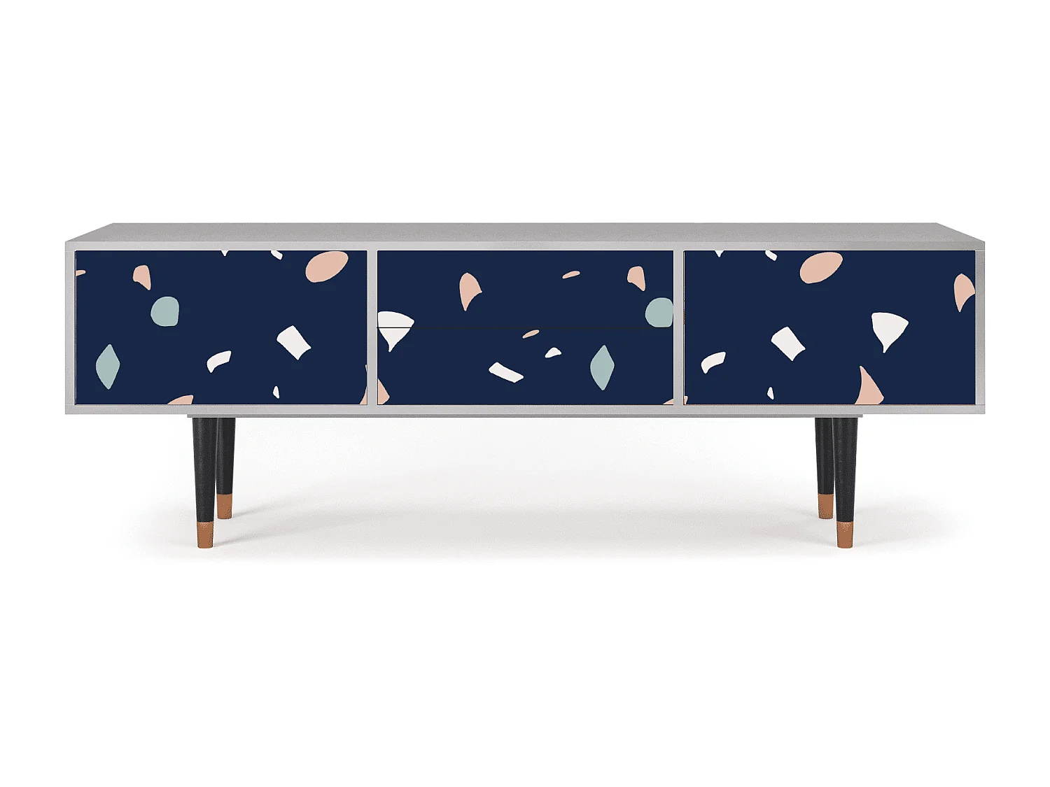 Mueble de TV - 170х59х48 cm - T4 - Space Satellites, Cinza