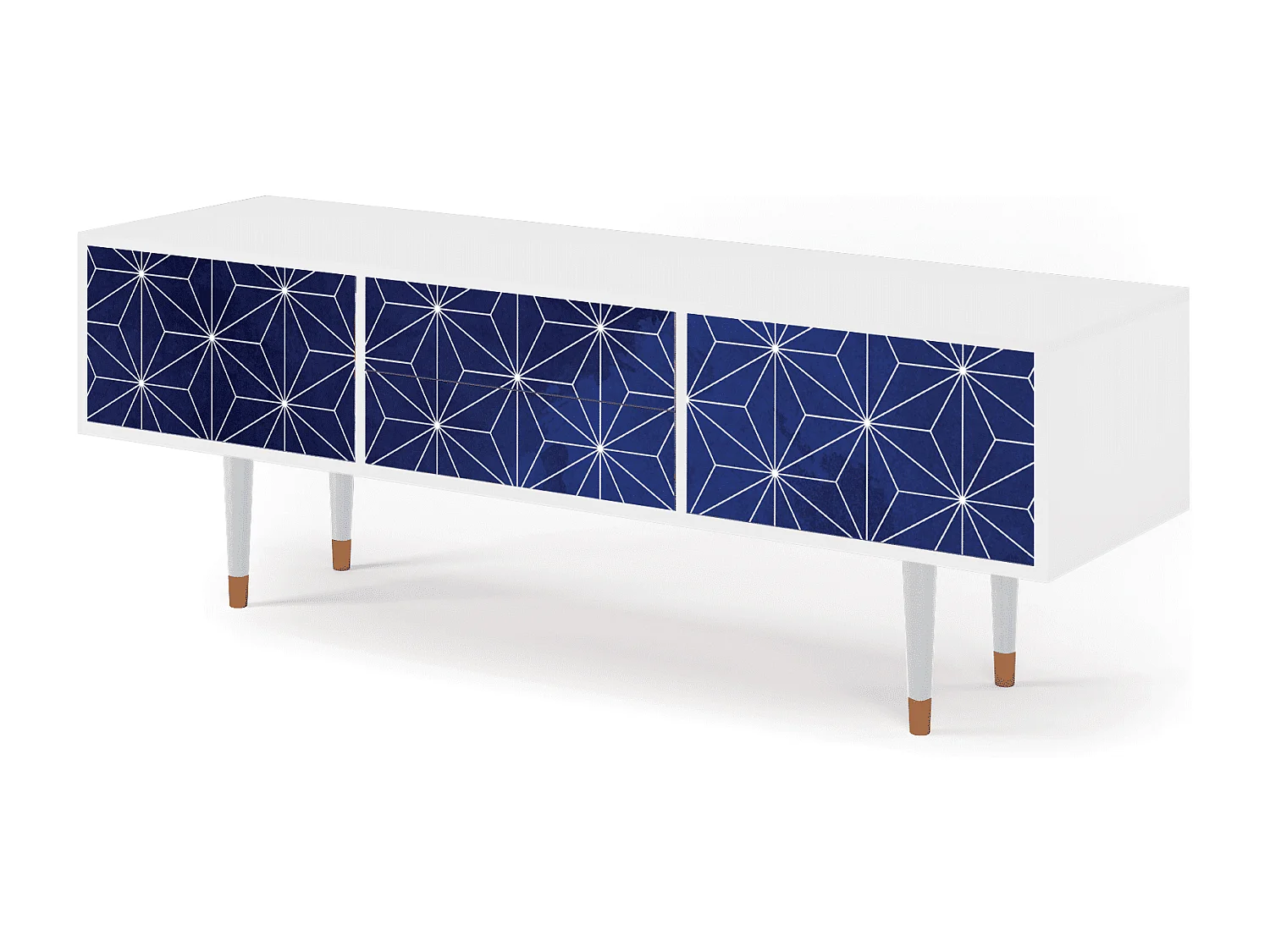 TV-meubel - 170х59х48 cm - T4 - Milky Way, Wit