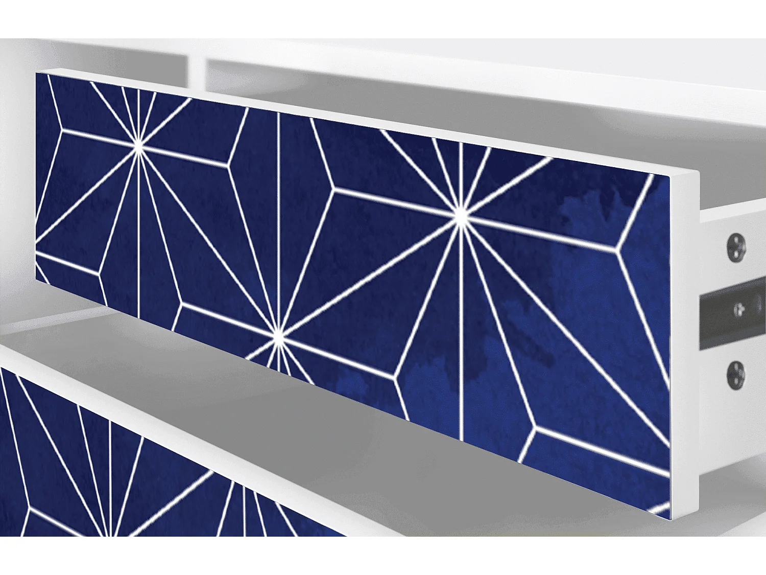 TV-meubel - 170х59х48 cm - T4 - Milky Way, Wit