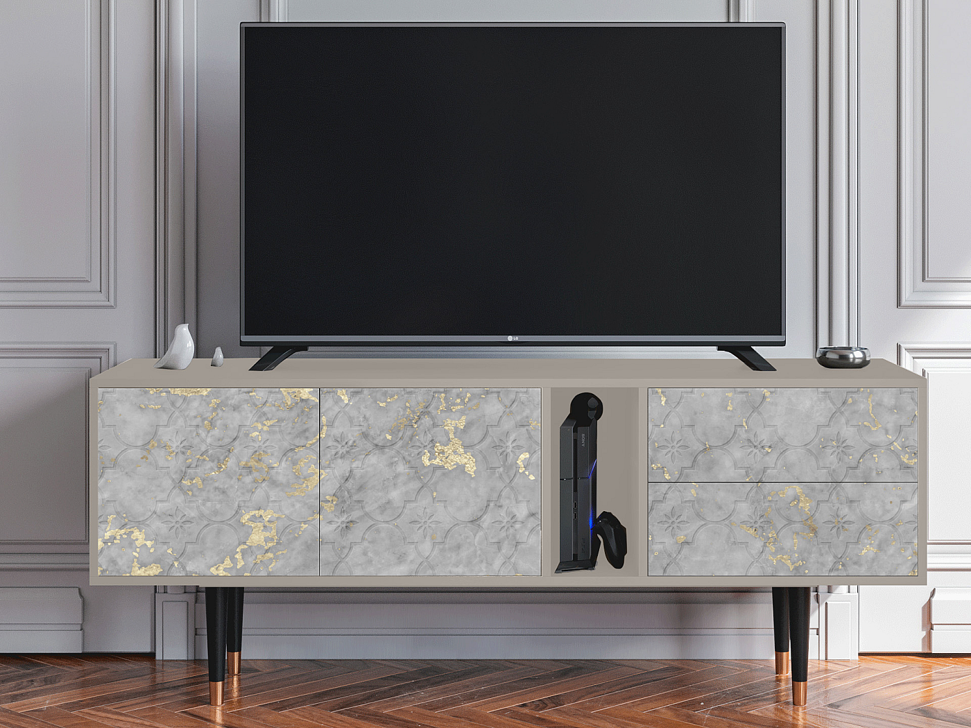Mueble de TV - 170х69х48 cm - T1 - Mariana Trench, Areia