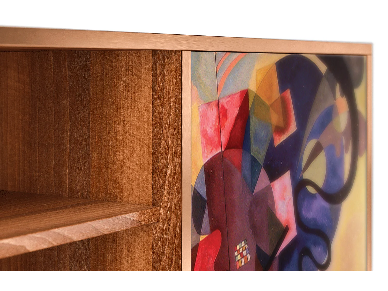 TV-meubel - 170х69х48 cm - T2 - Modern Art, Walnoot