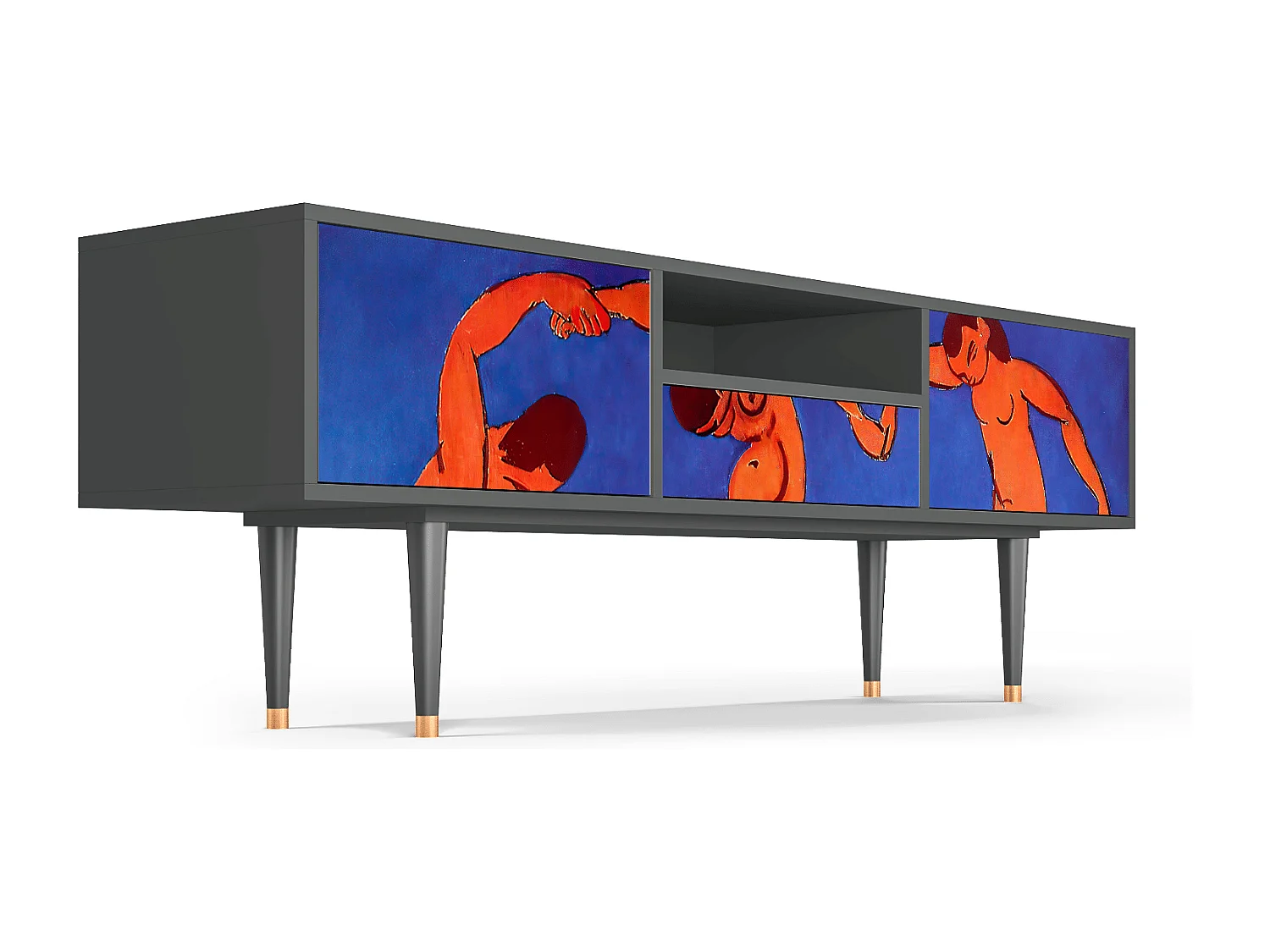 Meuble TV - 170х59х41 cm - T6 - The Dance by Matisse , Anthracite