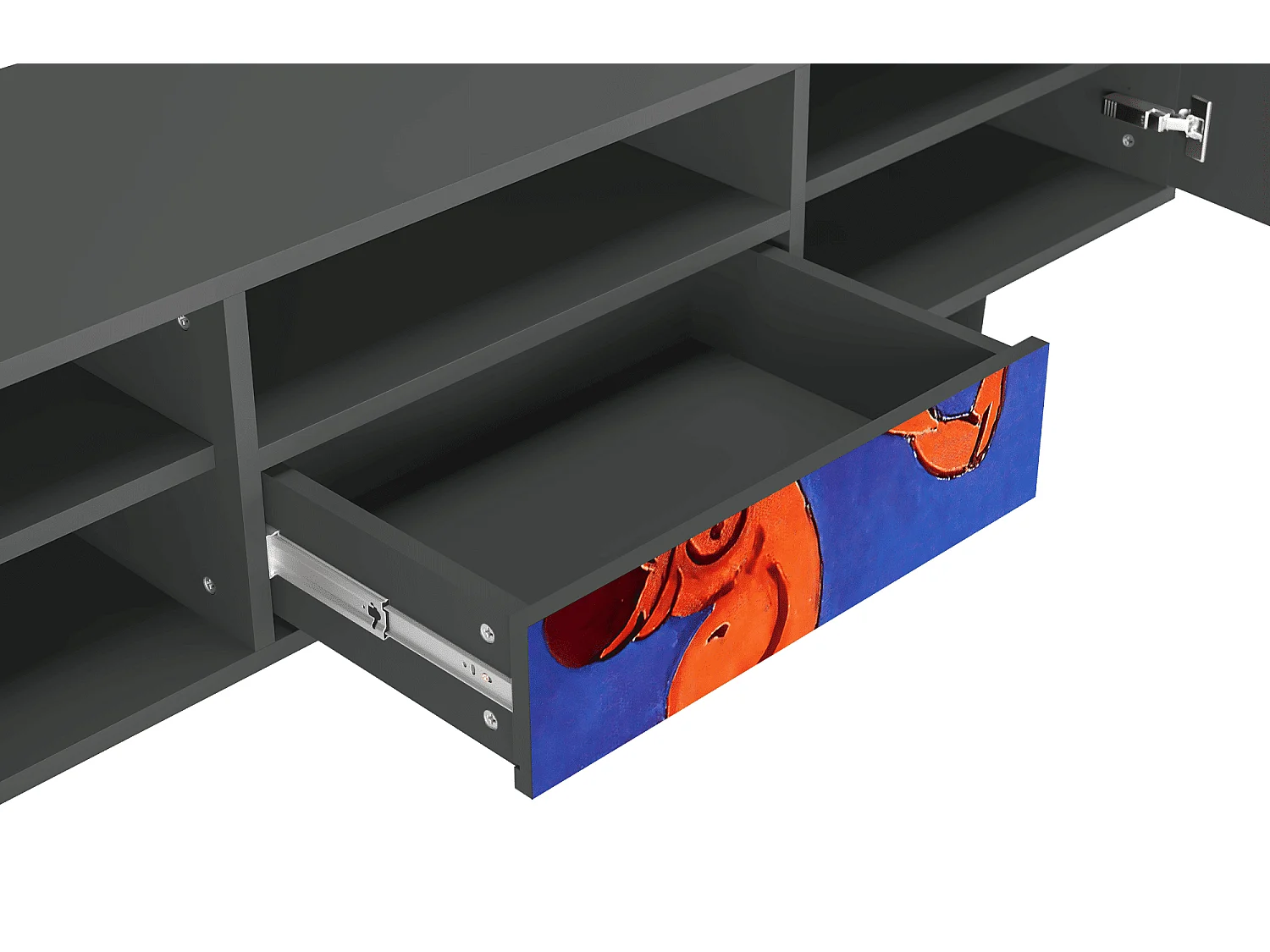 Meuble TV - 170х59х41 cm - T6 - The Dance by Matisse , Anthracite