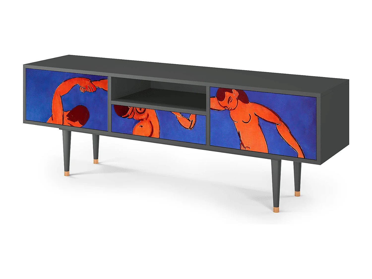 Meuble TV - 170х59х41 cm - T6 - The Dance by Matisse , Anthracite