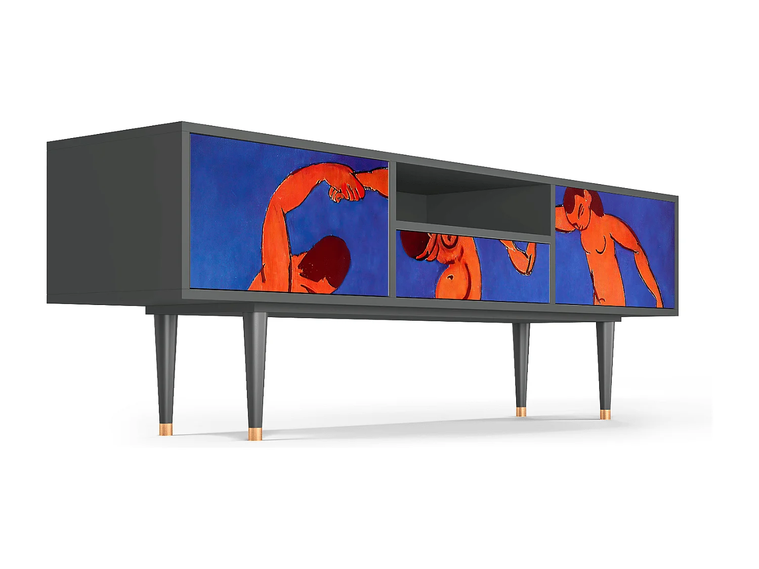Meuble TV - 170х59х41 cm - T6 - The Dance by Matisse , Anthracite