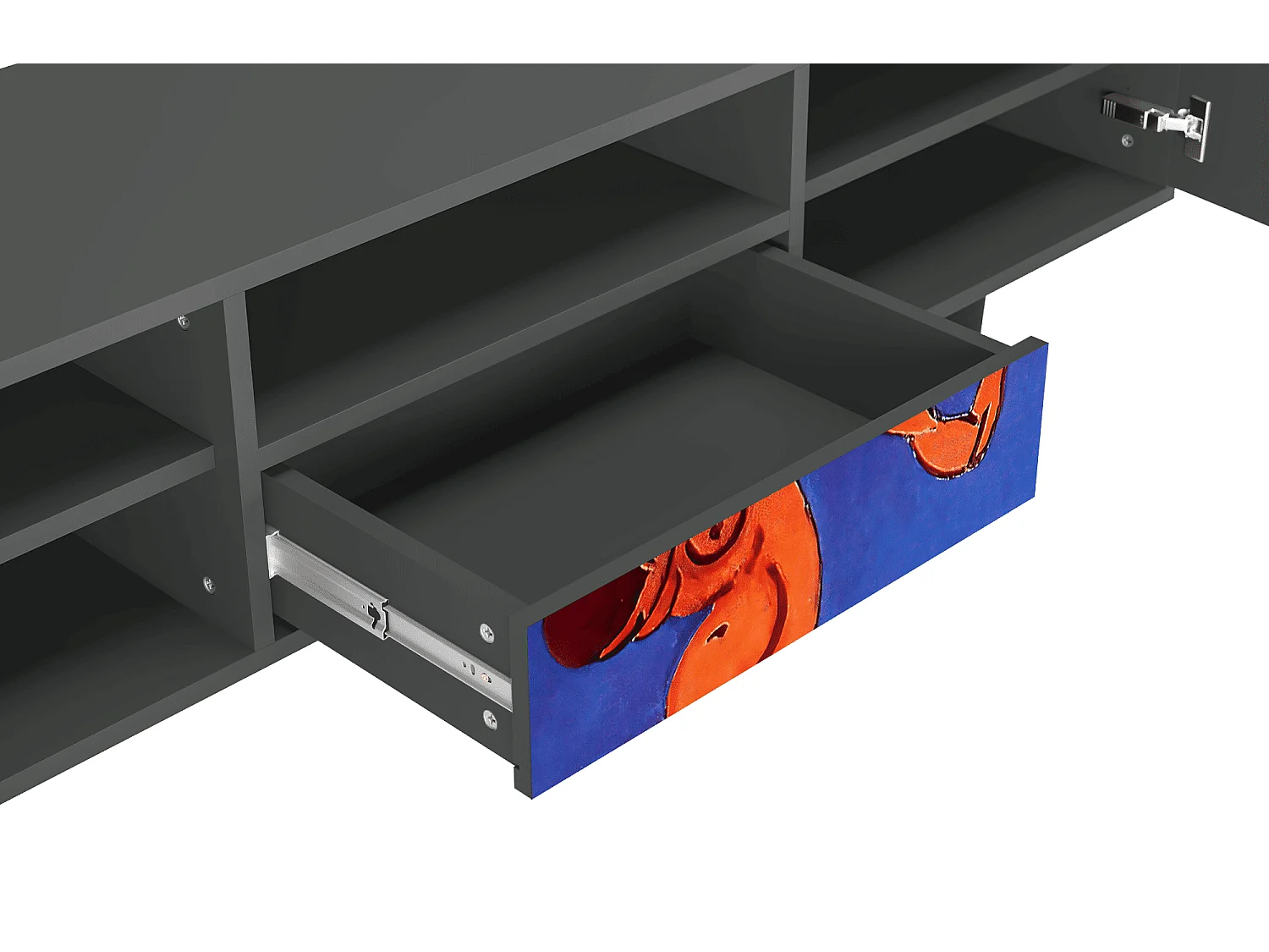 Meuble TV - 170х59х41 cm - T6 - The Dance by Matisse , Anthracite