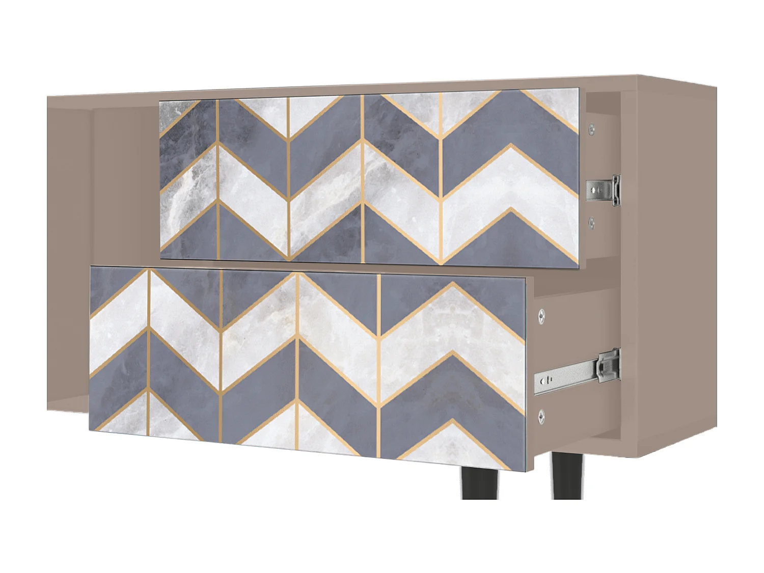 Meuble TV - 170х69х48 cm - T1 - Ideal Harmony, Latte