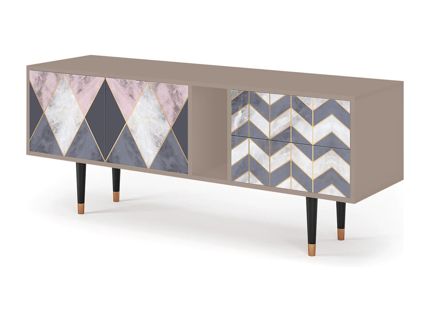 Meuble TV - 170х69х48 cm - T1 - Ideal Harmony, Latte