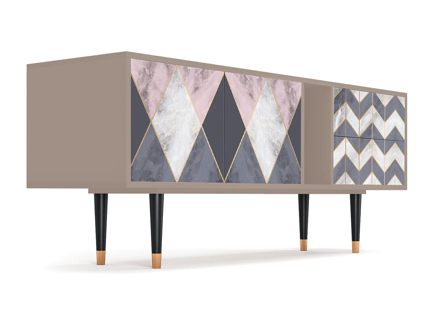 Meuble TV - 170х69х48 cm - T1 - Ideal Harmony, Latte