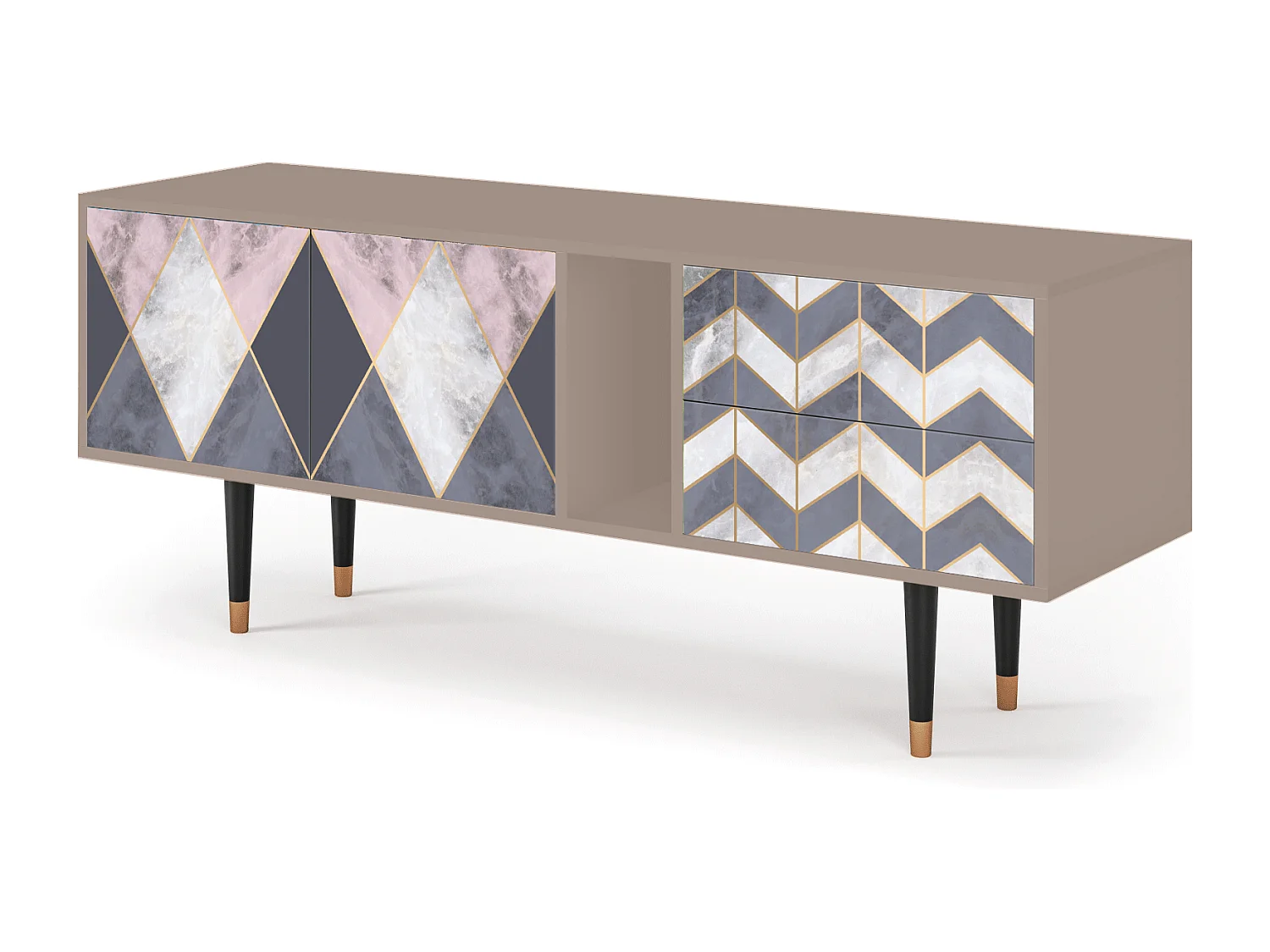 Meuble TV - 170х69х48 cm - T1 - Ideal Harmony, Latte