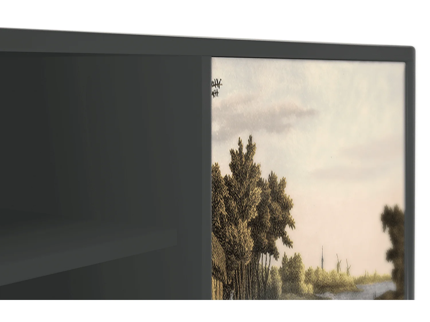 TV-meubel - 170х69х48 cm - T2 - Mill along a River, Antraciet