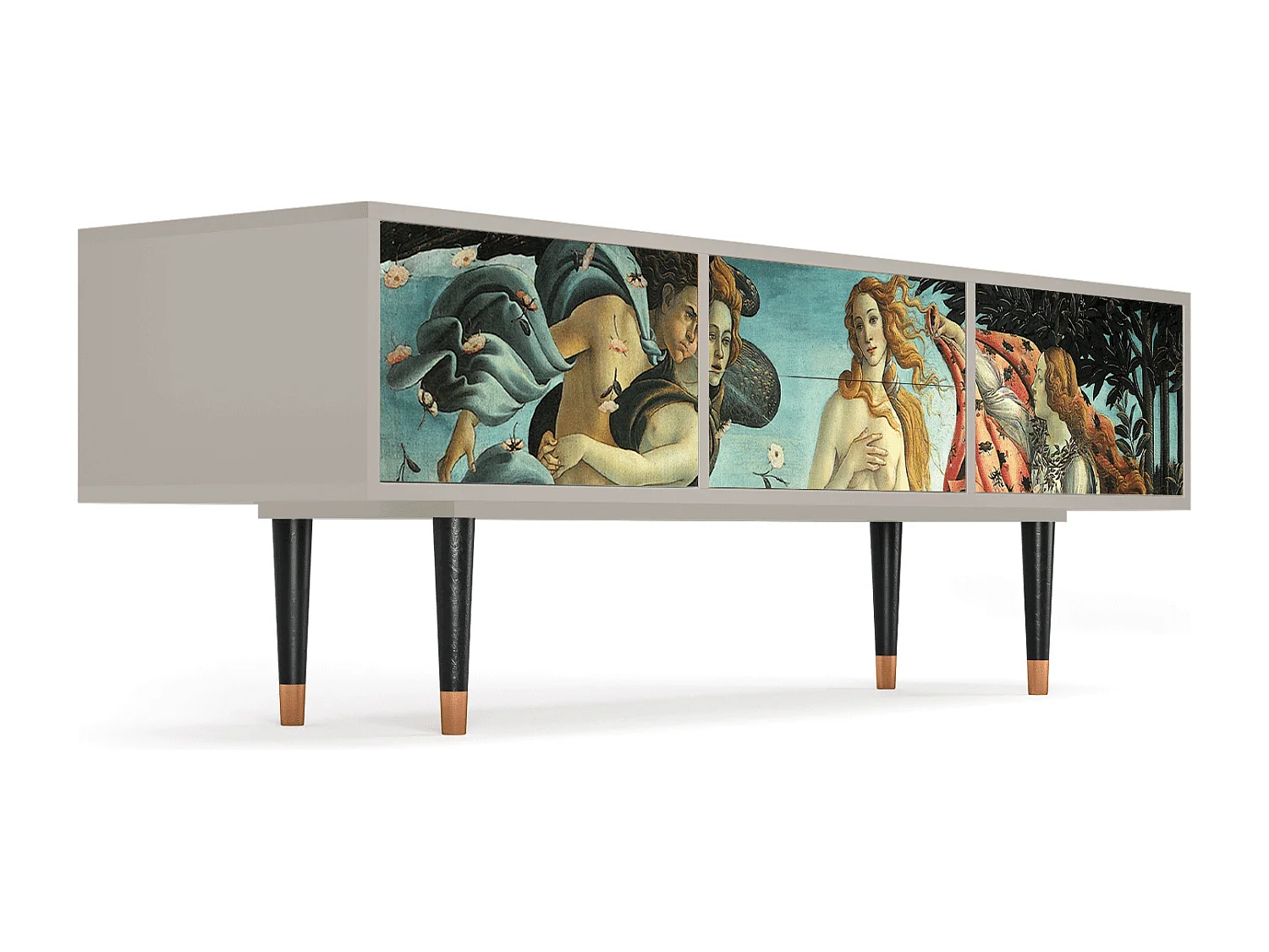 TV-Möbel - 170х59х48 cm - T4 - The Birth of Venus, Sand