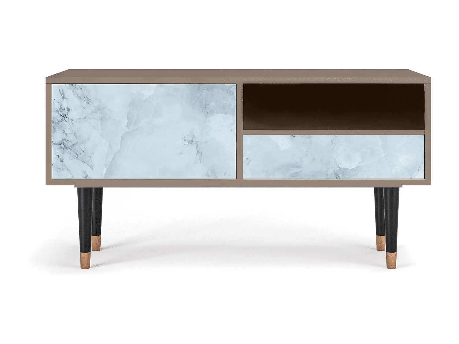 TV-Möbel - 115х59х48 cm - T3 - Glacial Colour, Latte