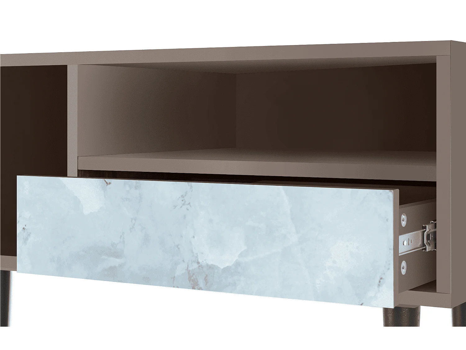 TV-Möbel - 115х59х48 cm - T3 - Glacial Colour, Latte