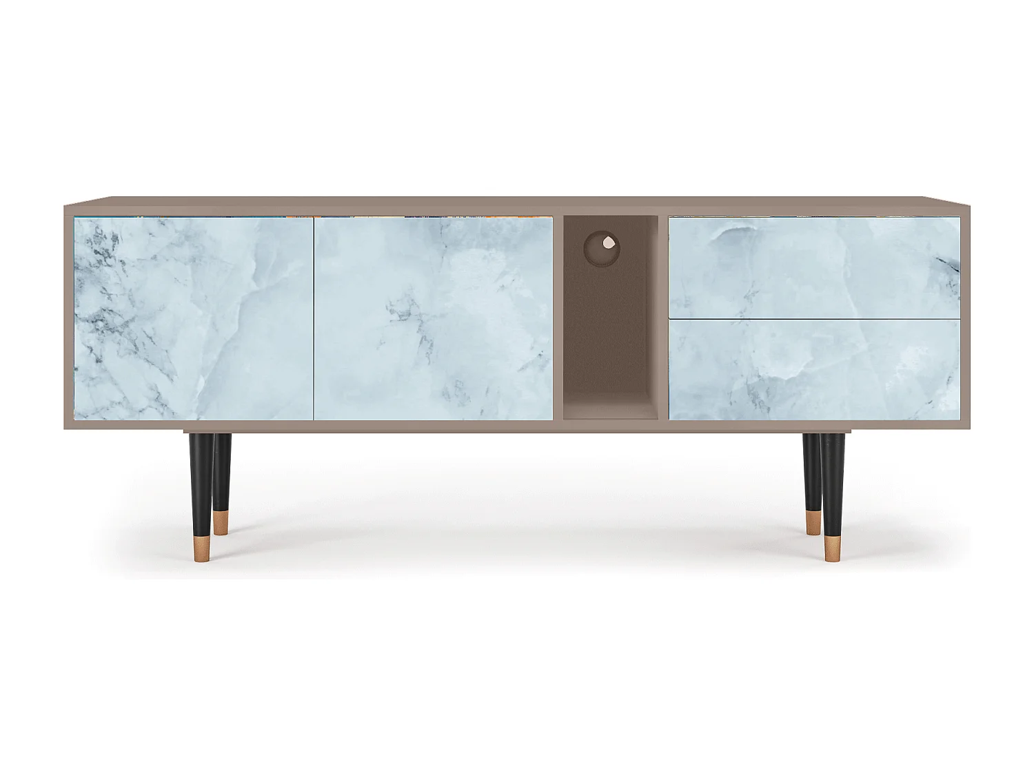 TV-Möbel - 170х69х48 cm - T1 - Glacial Colour, Latte