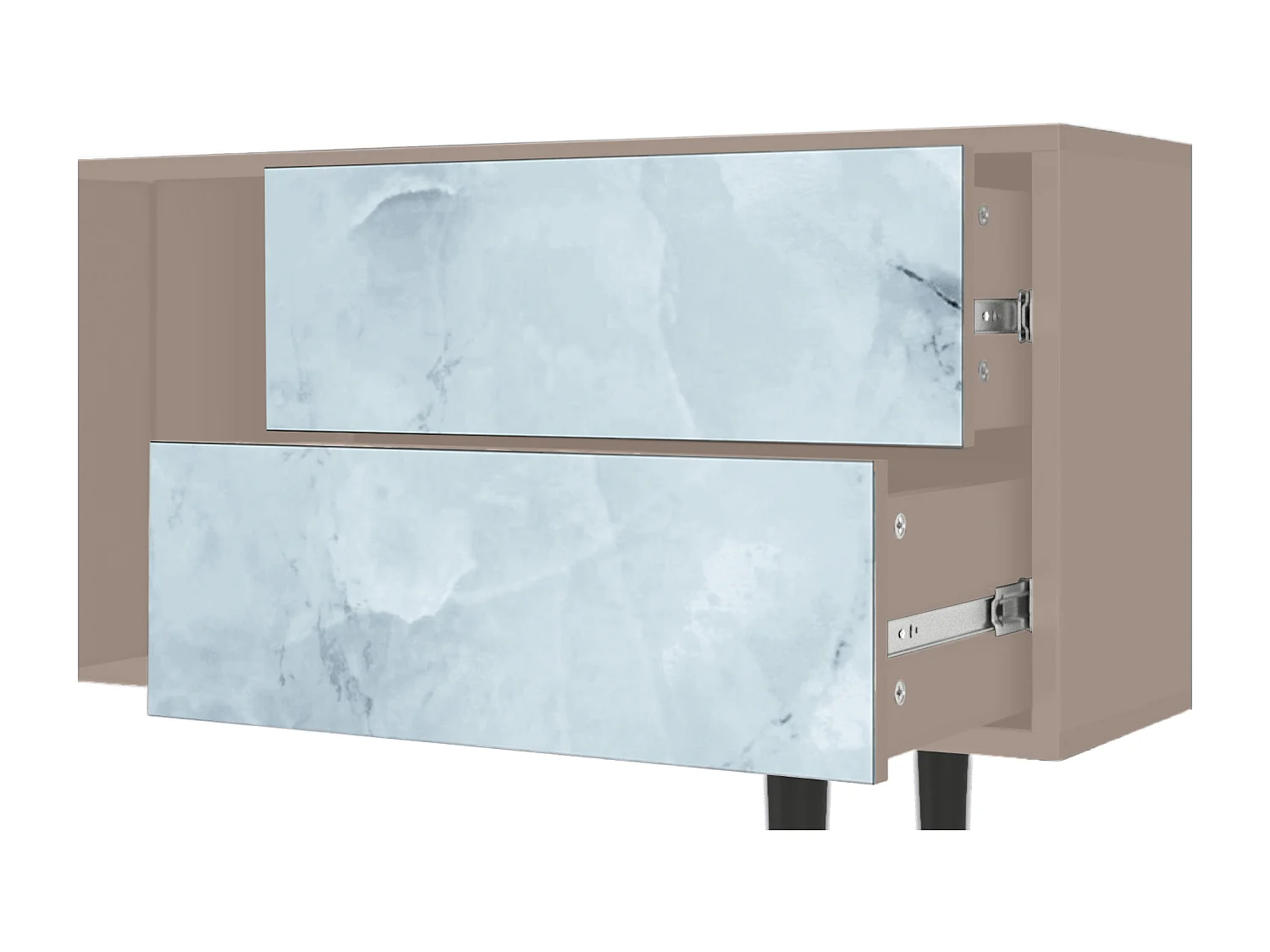 TV-Möbel - 170х69х48 cm - T1 - Glacial Colour, Latte