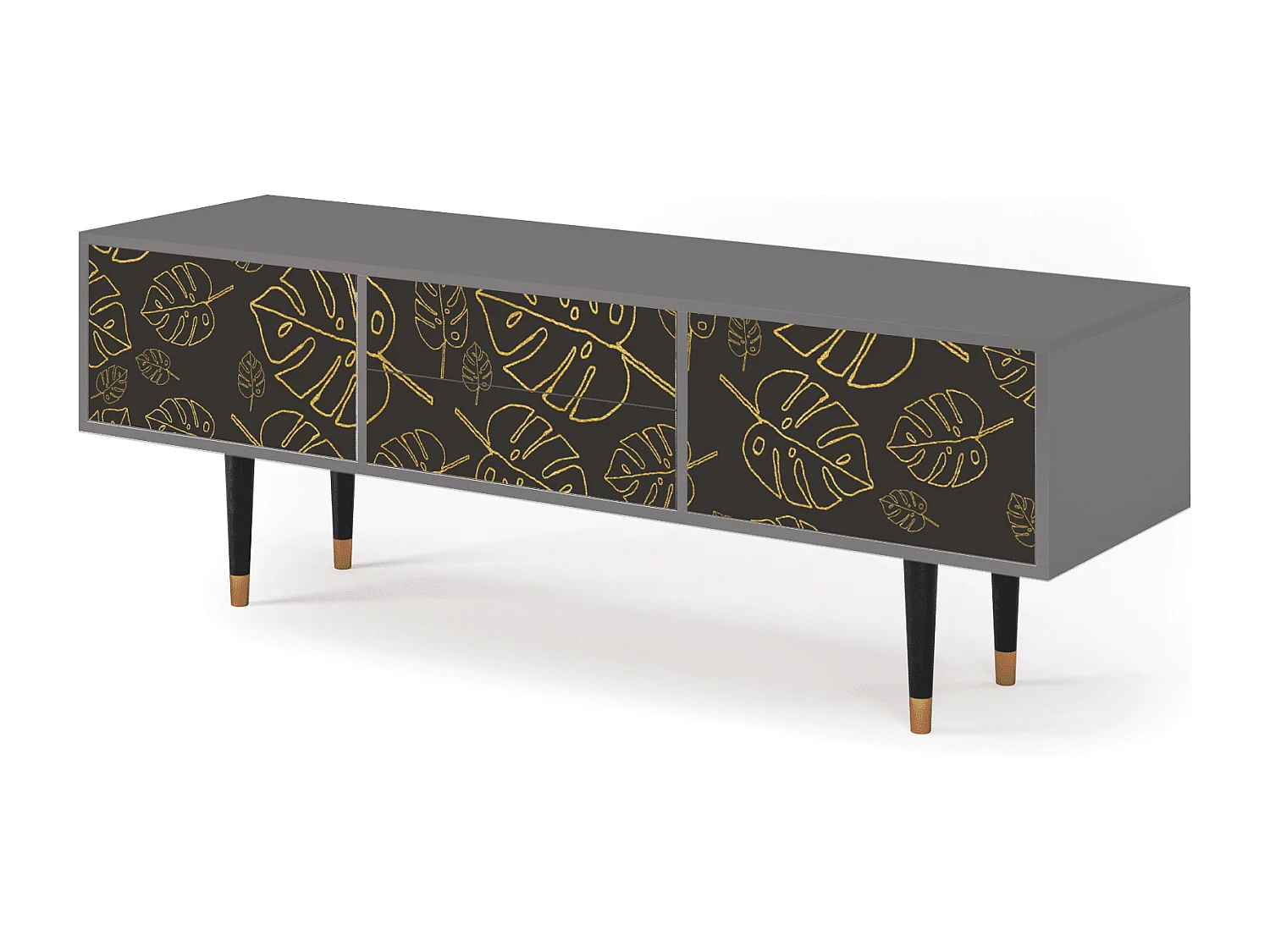 TV-Möbel - 170х59х48 cm - T4 - Fall Of The Leaves, Grau