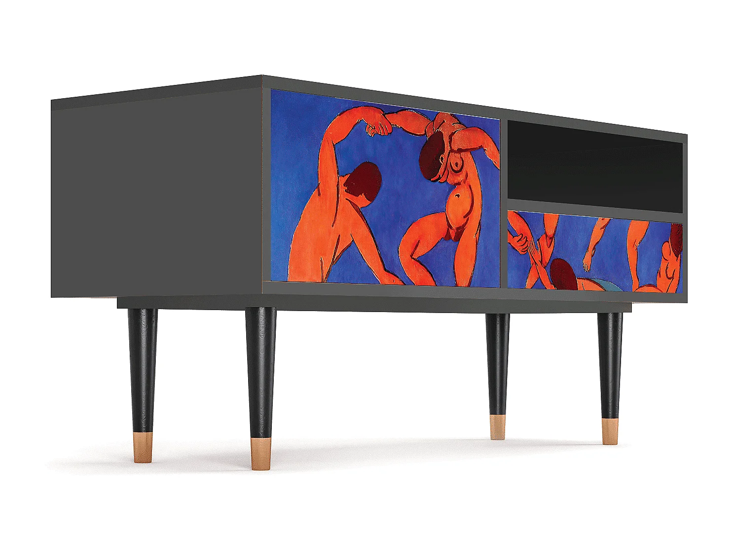 TV-meubel - 115х59х48 cm - T3 - The Dance by Matisse , Antraciet