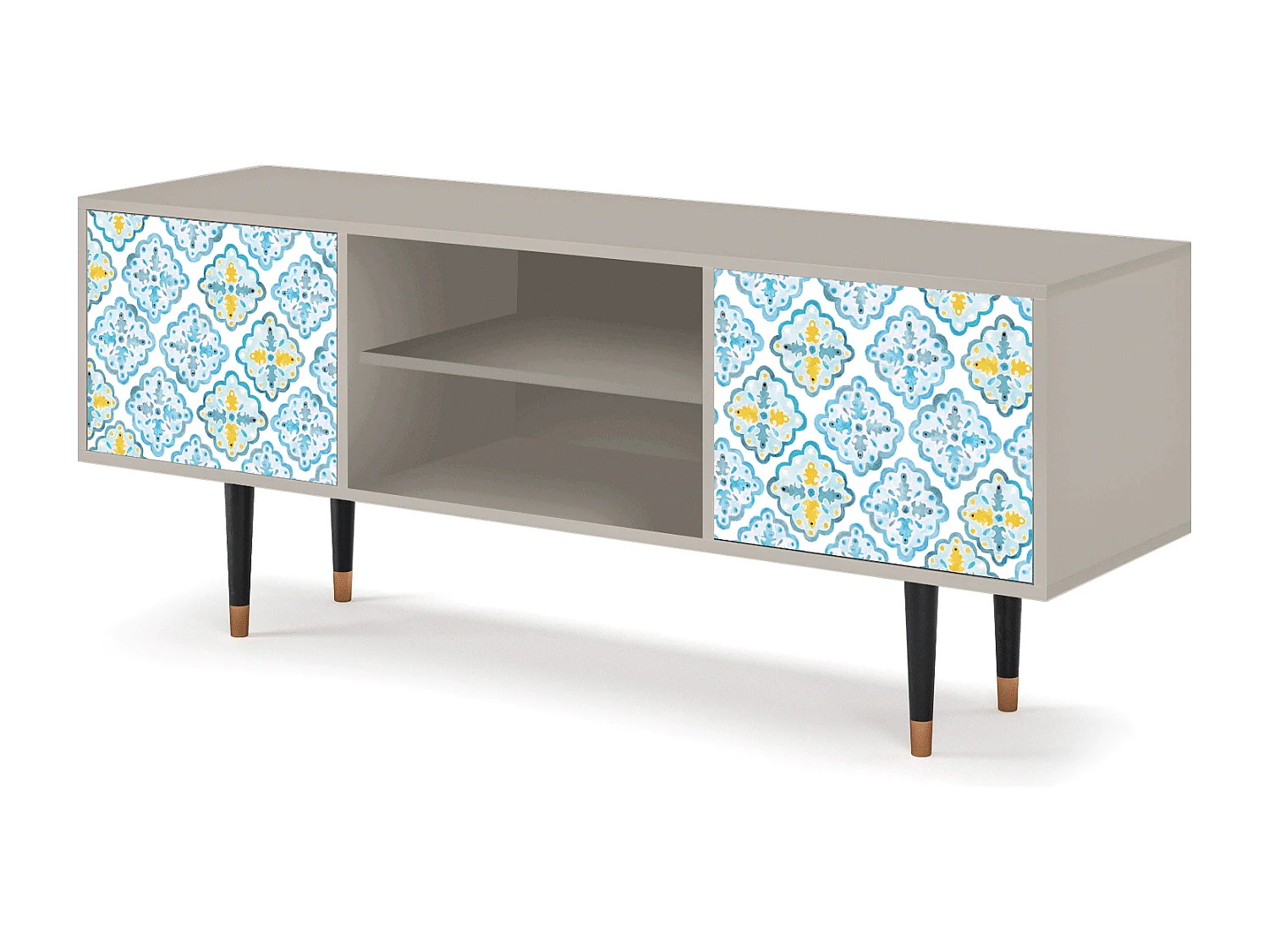 Mobile TV - 170х69х48 cm - T2 - Portugese tiles, Sabbia