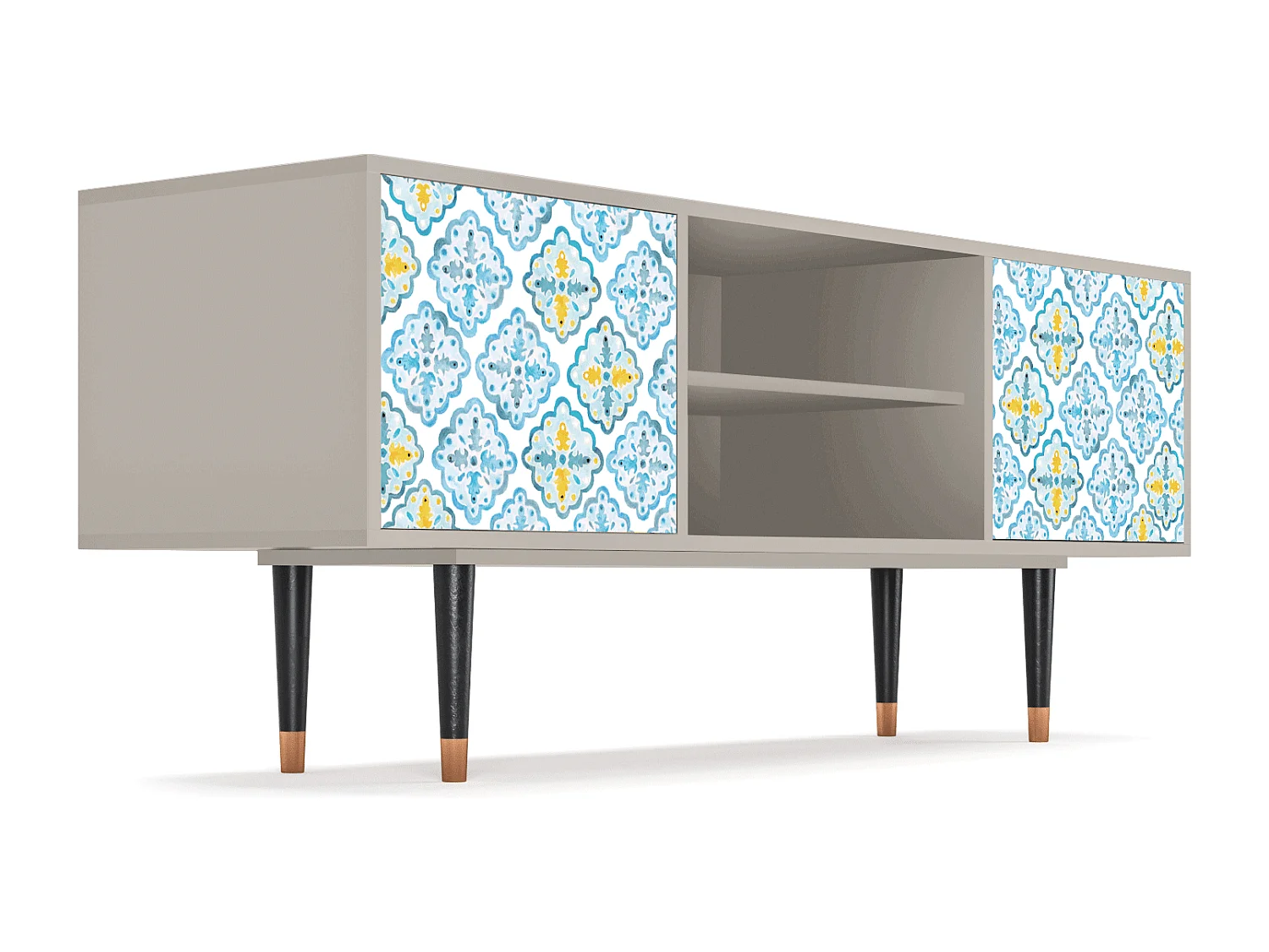 Mobile TV - 170х69х48 cm - T2 - Portugese tiles, Sabbia