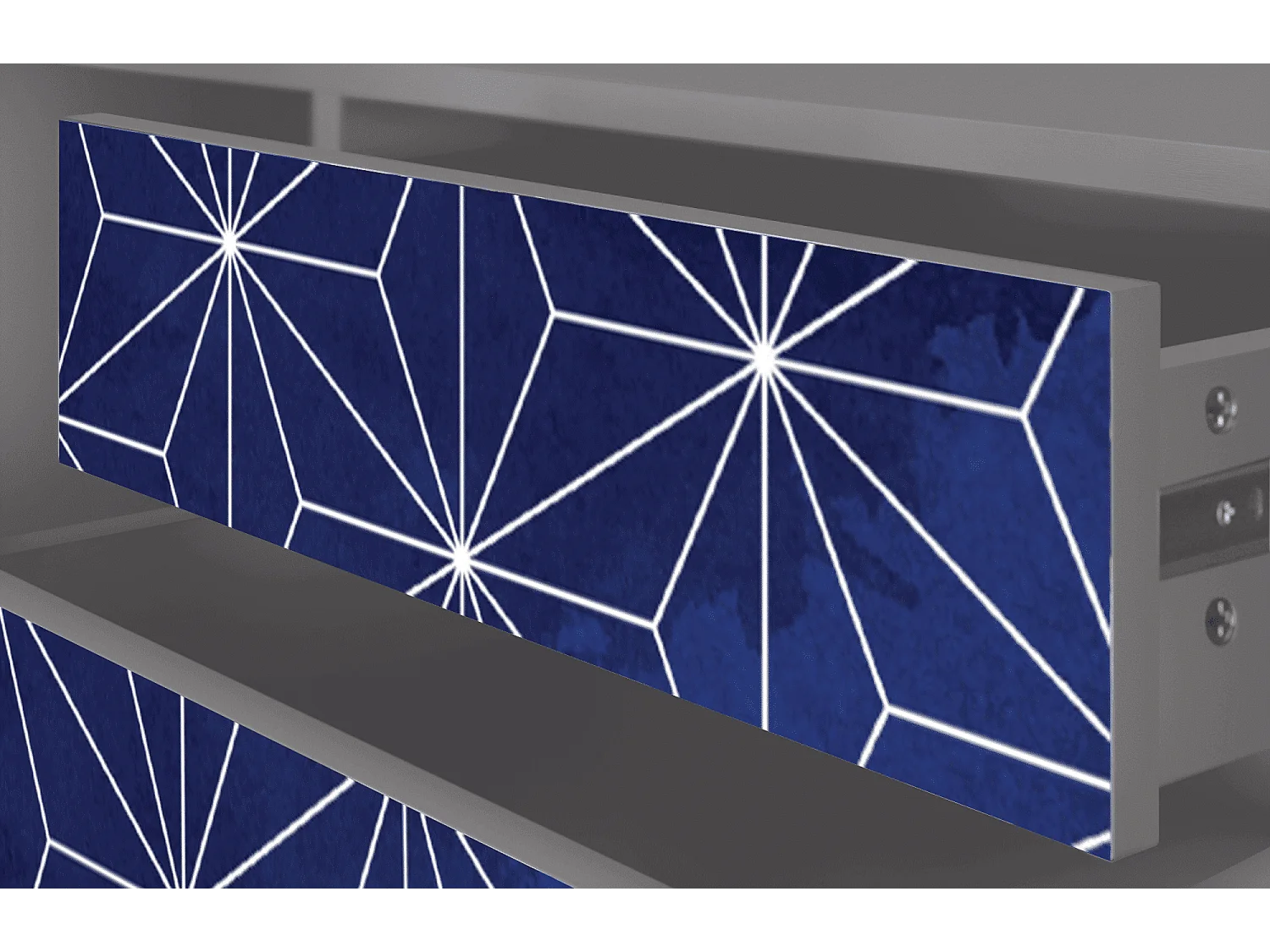 TV-Möbel - 170х59х48 cm - T4 - Milky Way, Grau