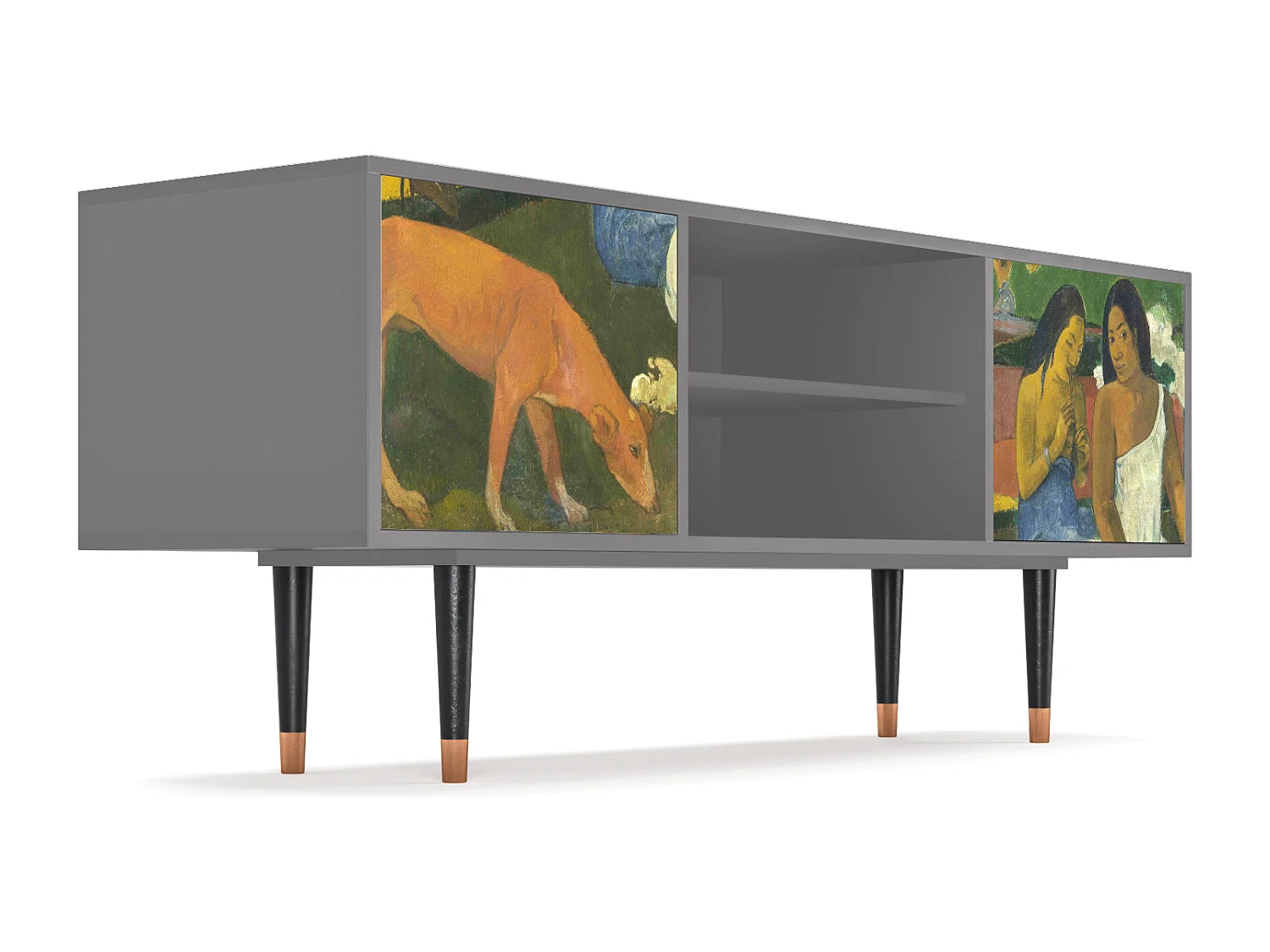 Mobile TV - 170х69х48 cm - T2 - Arearea , Grigio