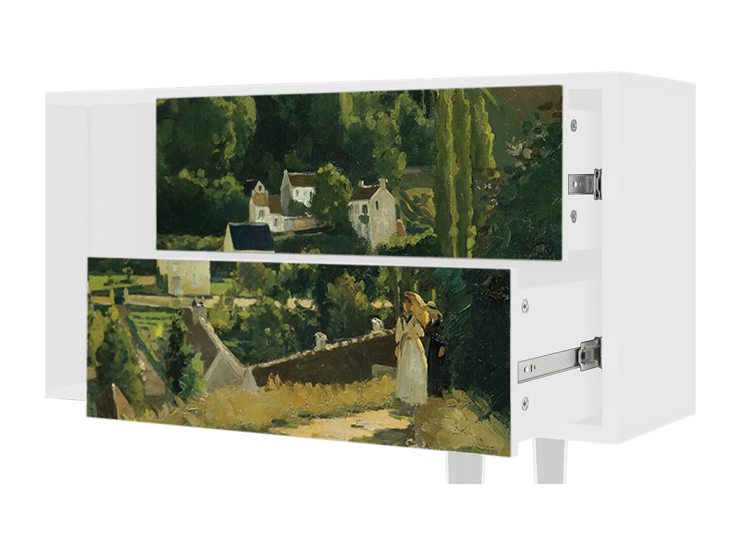 Meuble TV - 170х69х48 cm - T1 - Jalais Hill by Pissarro, Blanc