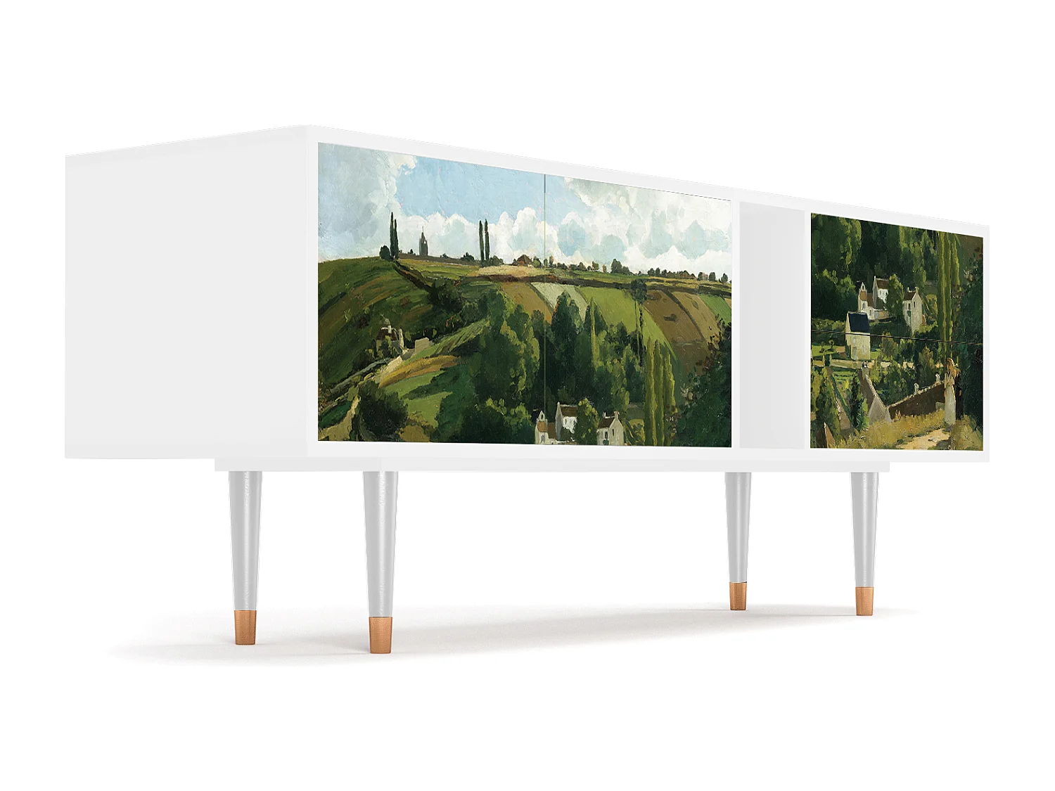 Meuble TV - 170х69х48 cm - T1 - Jalais Hill by Pissarro, Blanc